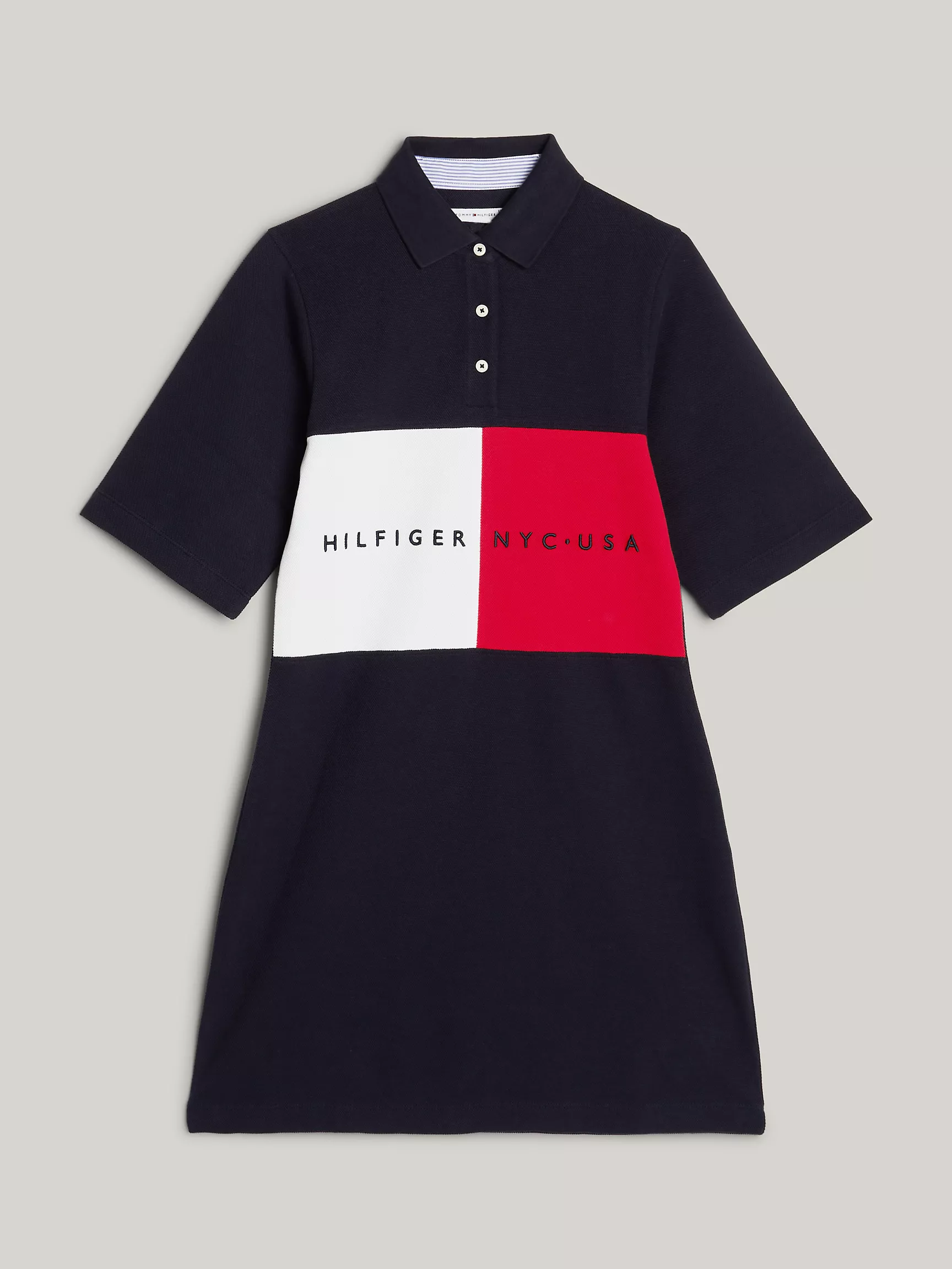 Женское платье Tommy Hilfiger, Поло-платье Hilfiger Team в стиле регби