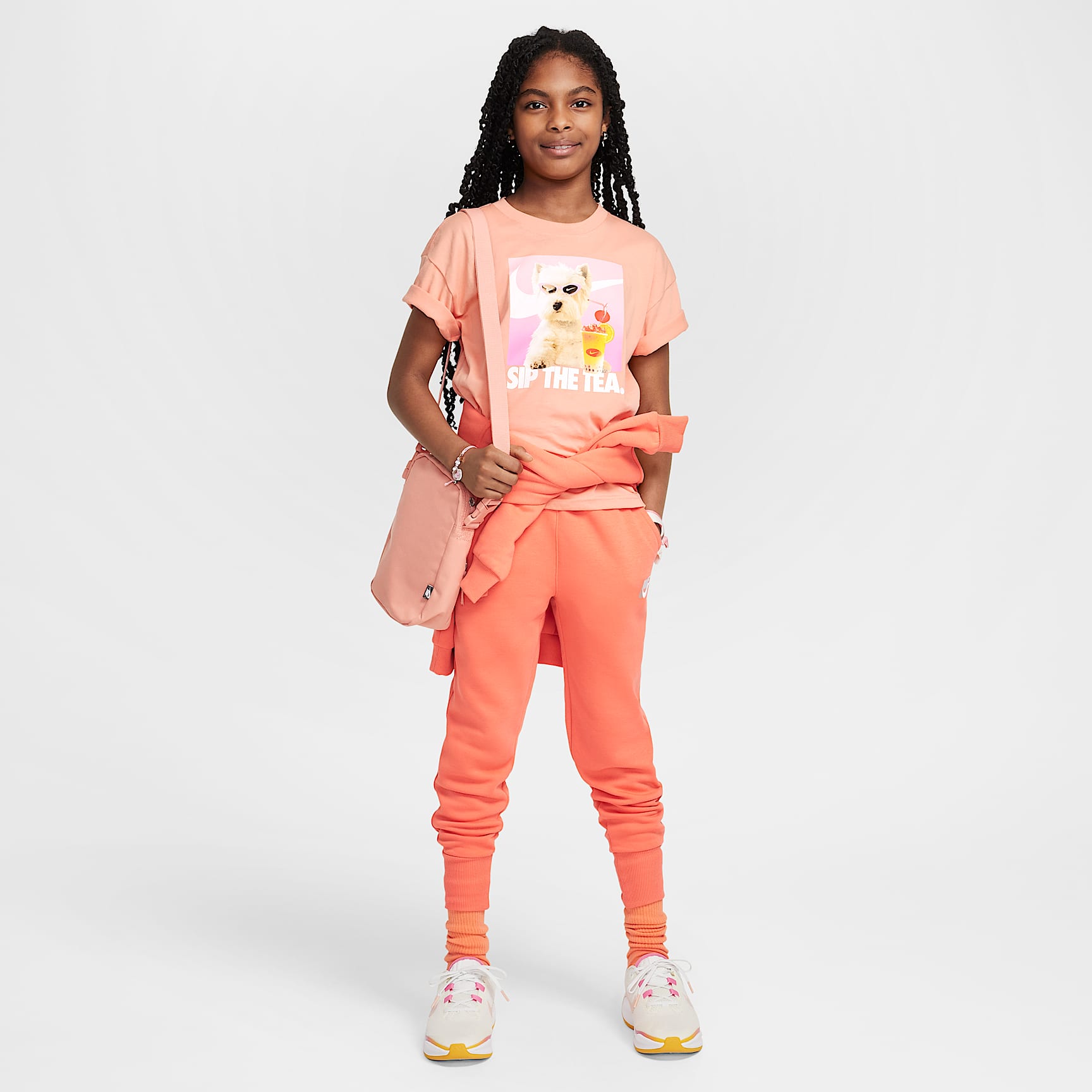 Nike Sportswear Big Kids' (Girls') T-Shirt