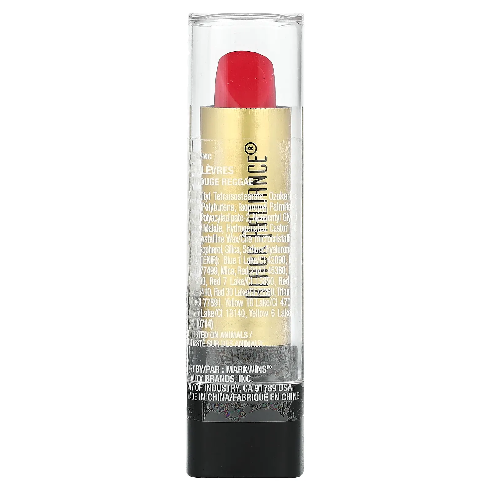 Black Radiance, Perfect Tone, помада для губ, оттенок 5014 Reggae Red, 3,6 г (0,13 унции)