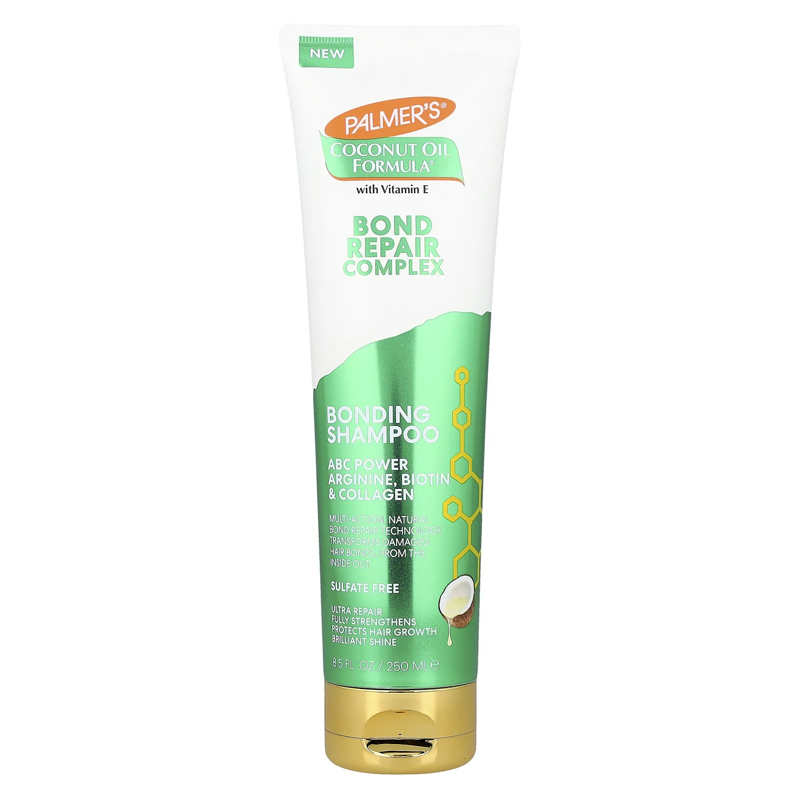 Palmer's, Coconut Oil Formula® с витамином Е, комплекс для восстановления связок, шампунь для укрепления волос, 250 мл (8,5 унции)