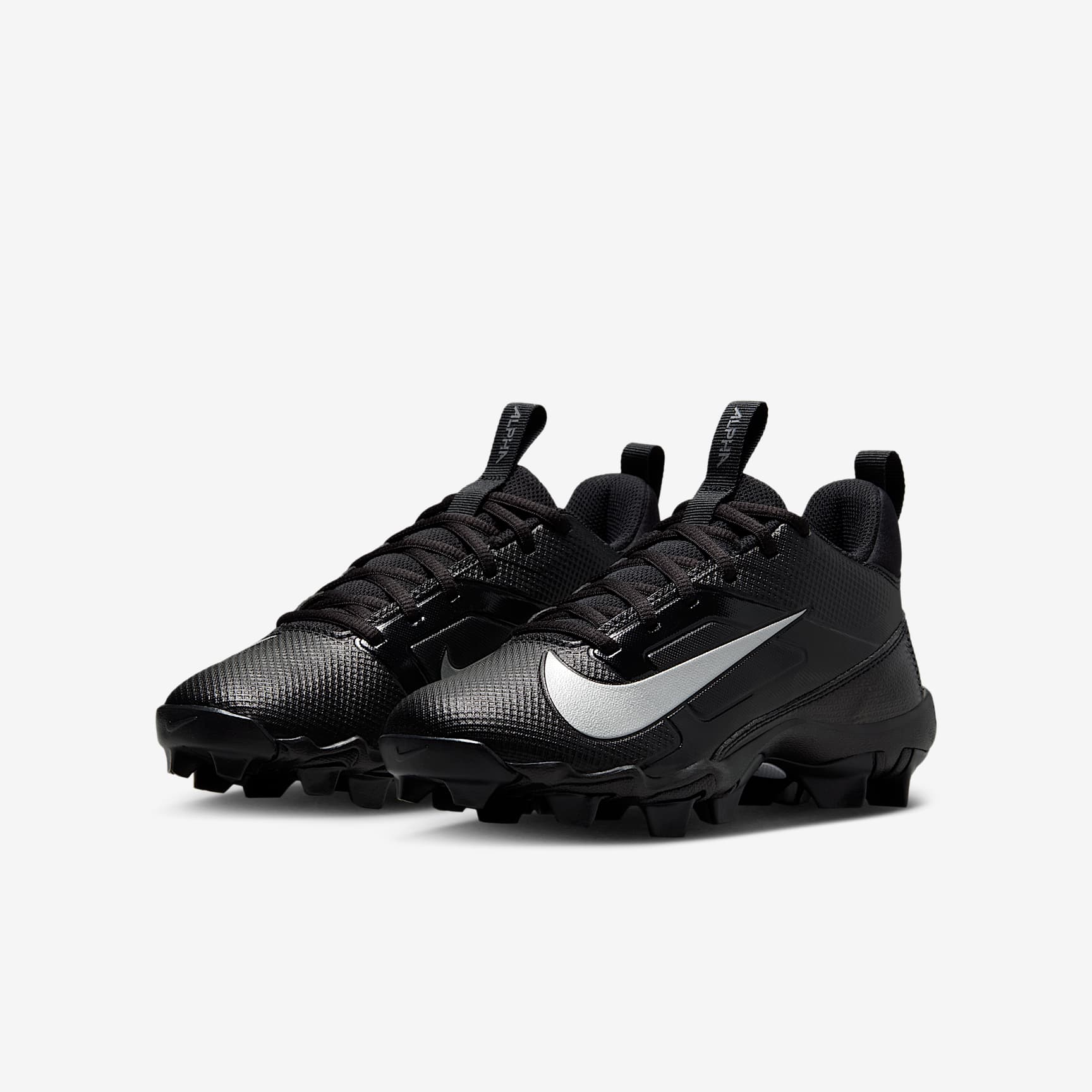 Nike Alpha Menace 4 Shark Big Kids' Football Cleats (Wide)