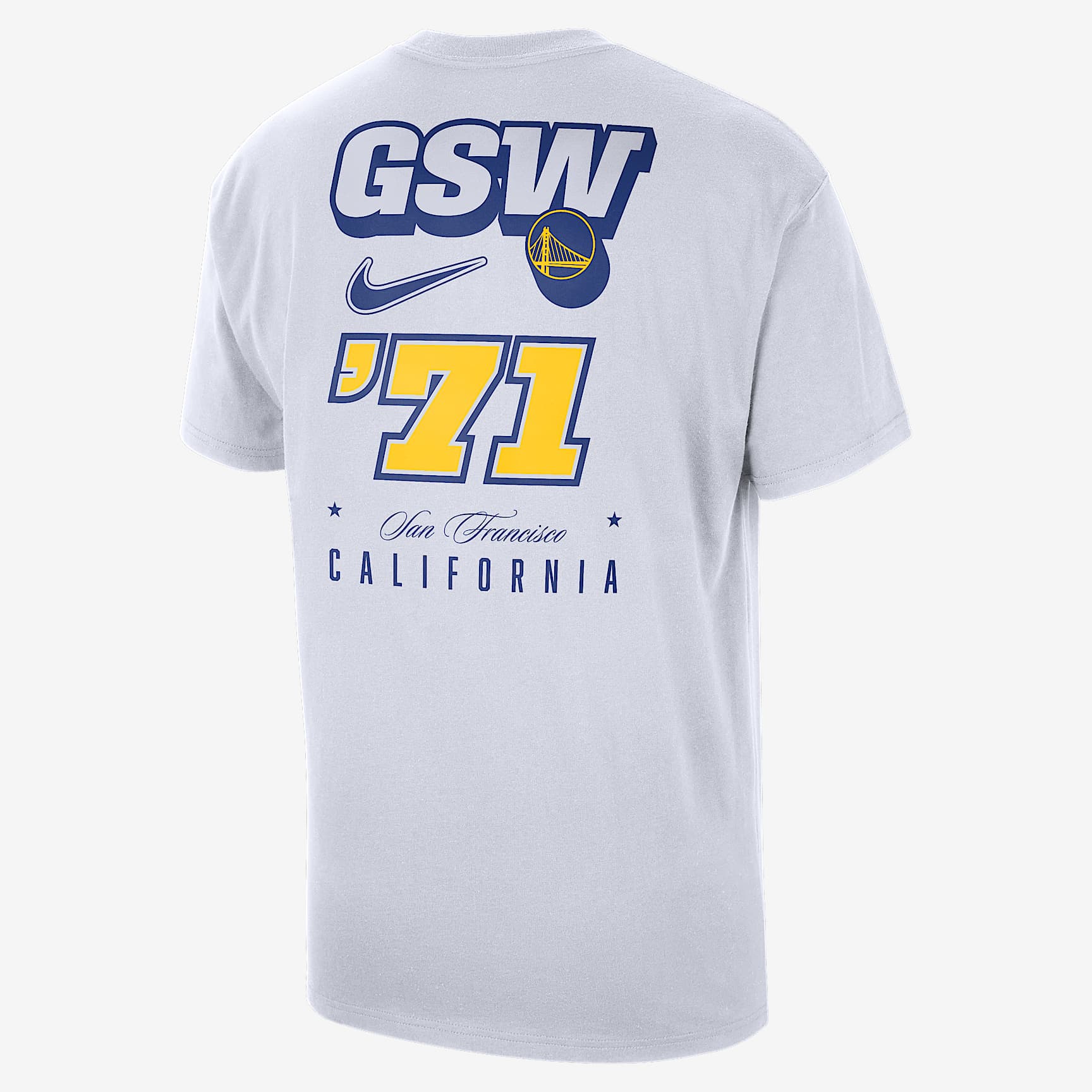 Golden State Warriors Courtside Men's Nike NBA T-Shirt