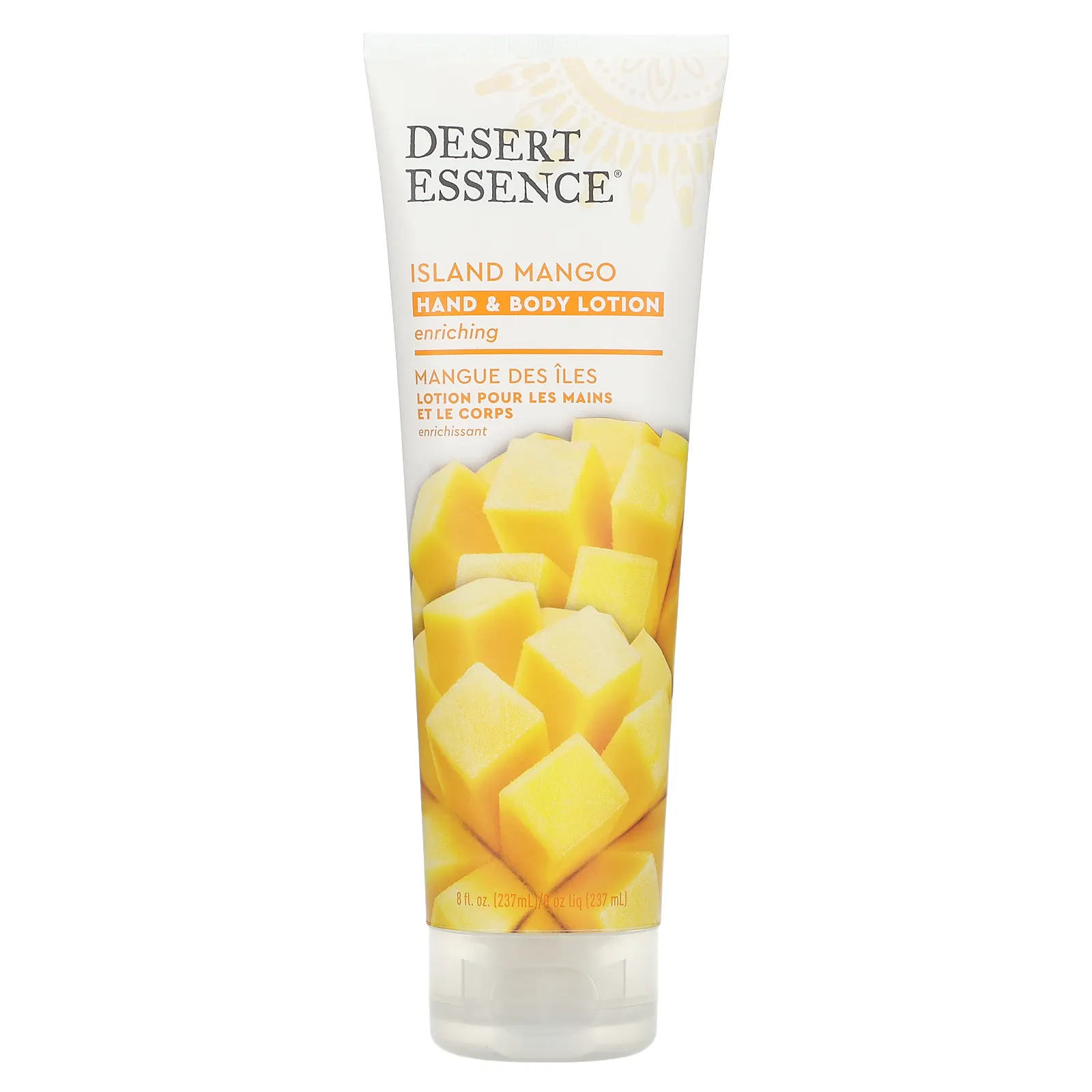 Desert Essence, Лосьон для рук и тела, манго (Island Mango), 237 мл (8 жидк. Унций)