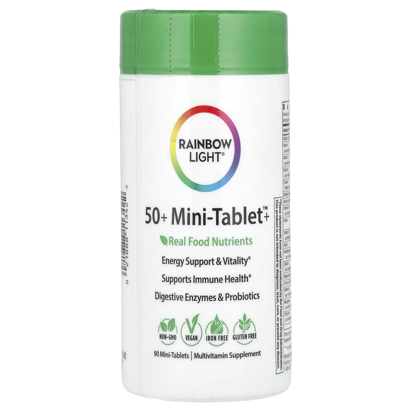 Rainbow Light, 50+ Mini Tablet ™ +, 90 мини-таблеток