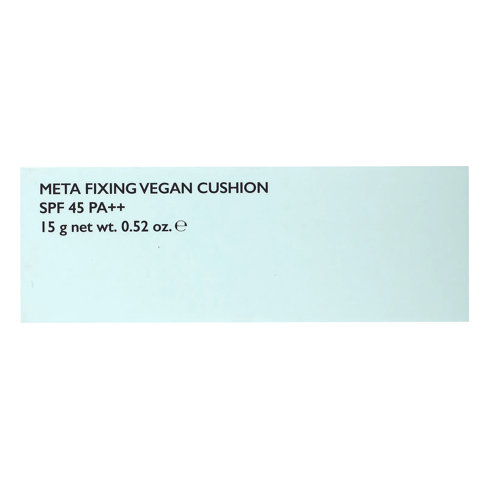 Amuse, Meta Fixing Vegan Cushion, SPF 45 PA ++, 01 Bosong, 15 г (0,52 унции)