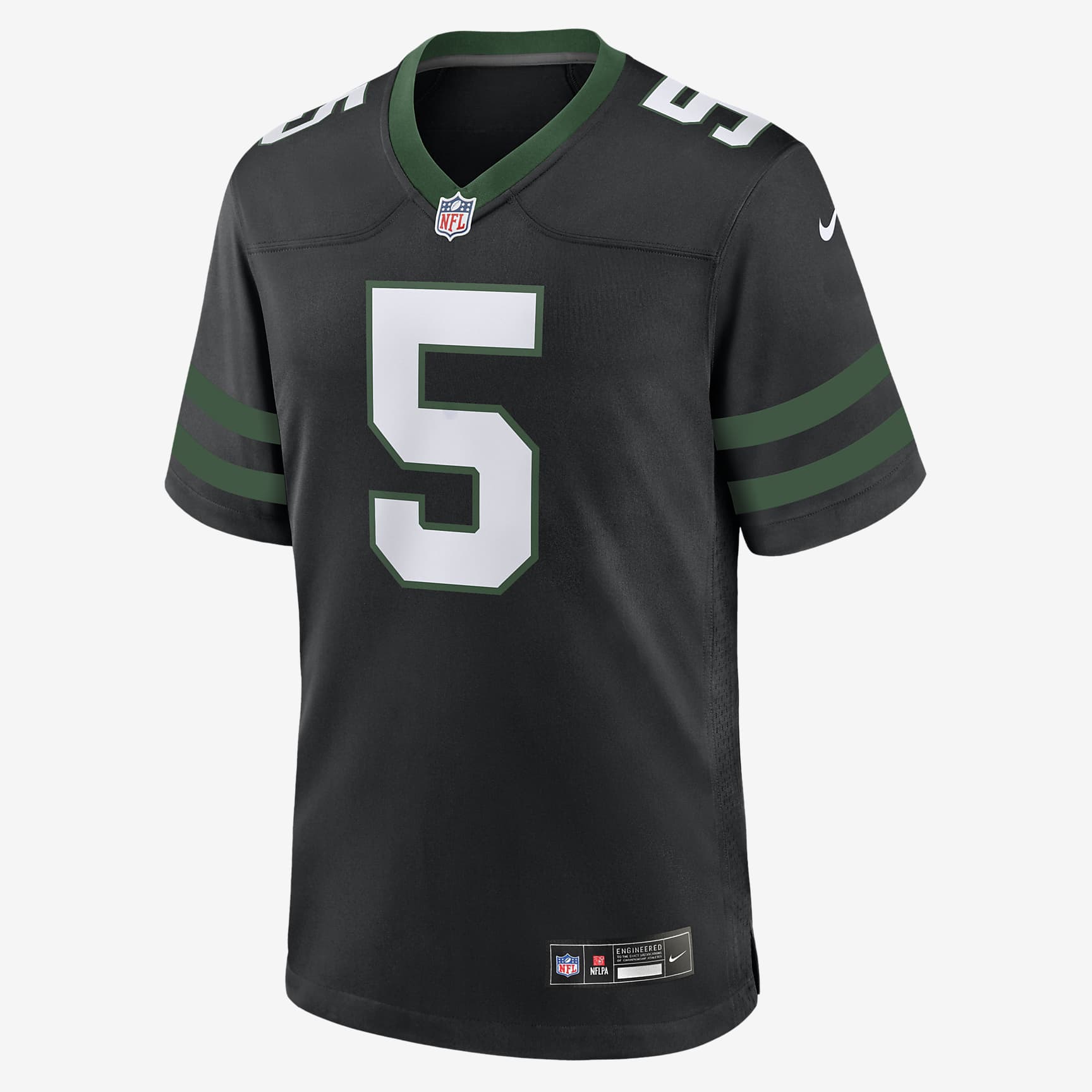 Garrett Wilson New York Jets Men's Nike NFL Game Football Jersey