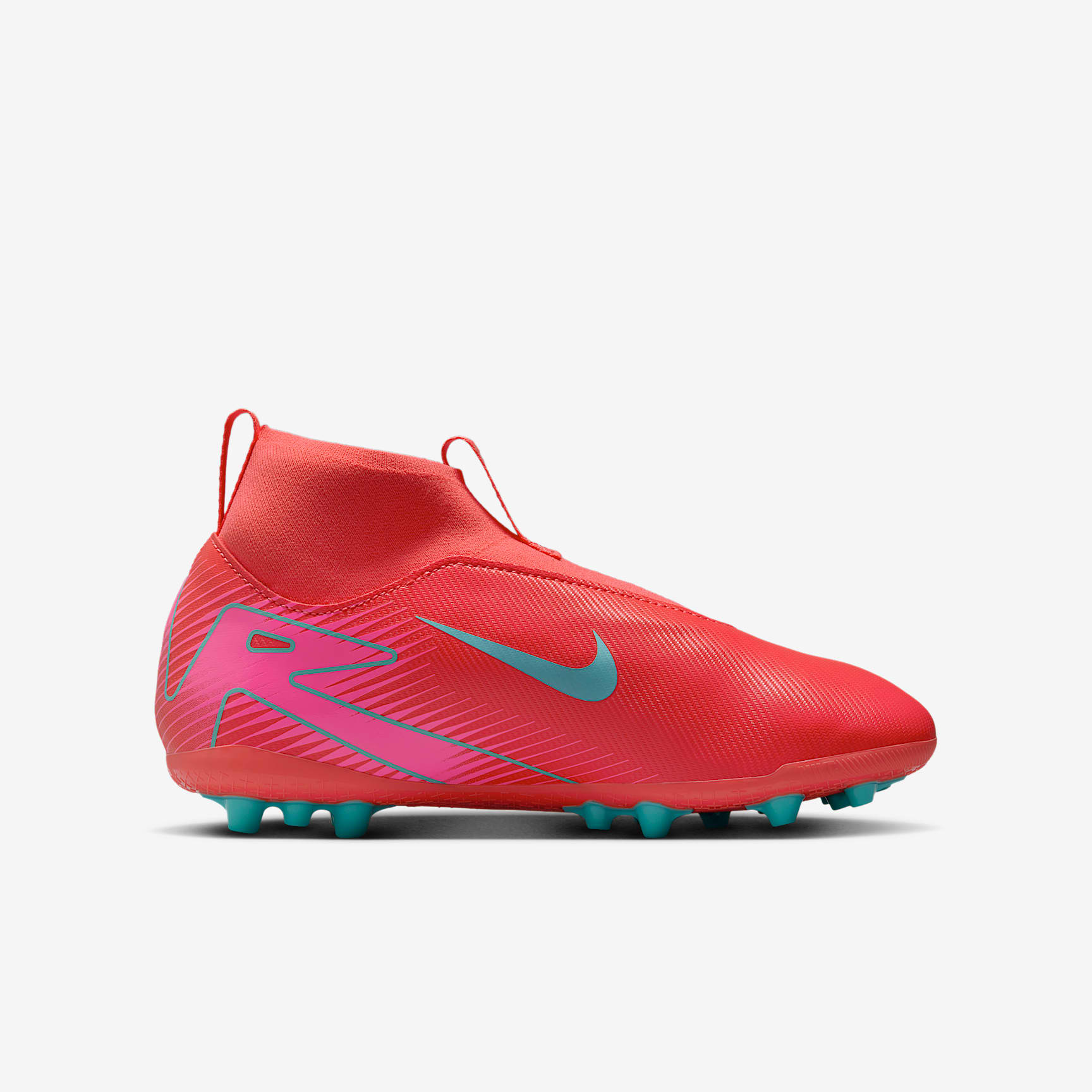 Nike Jr. Mercurial Superfly 10 Academy Little/Big Kids' AG High-Top Soccer Cleats