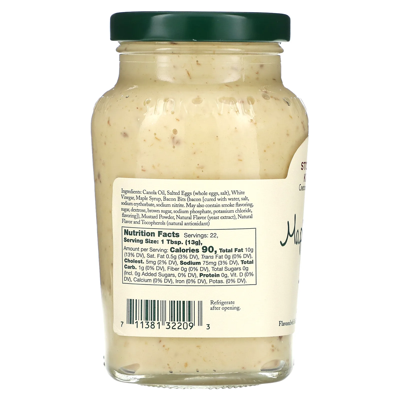 Stonewall Kitchen, Айоли с кленовым сиропом и беконом, 291 г (10,25 унции)