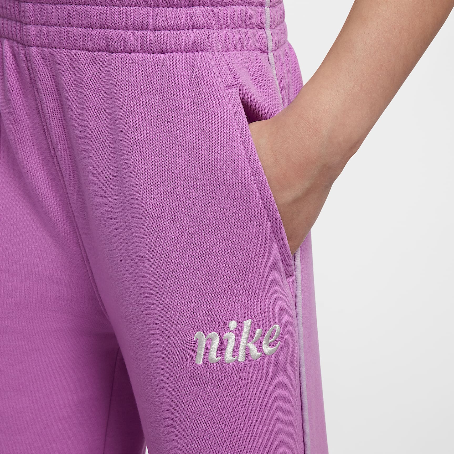 Nike Essentials Little Kids' French Terry Wide Leg Pants