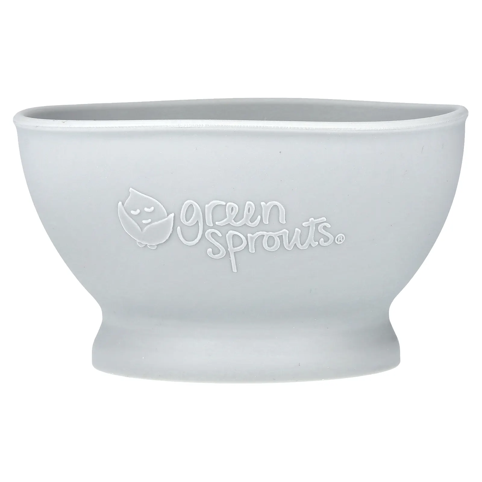 Green Sprouts, Кормушка, для детей от 6 месяцев, серая, 1 миска