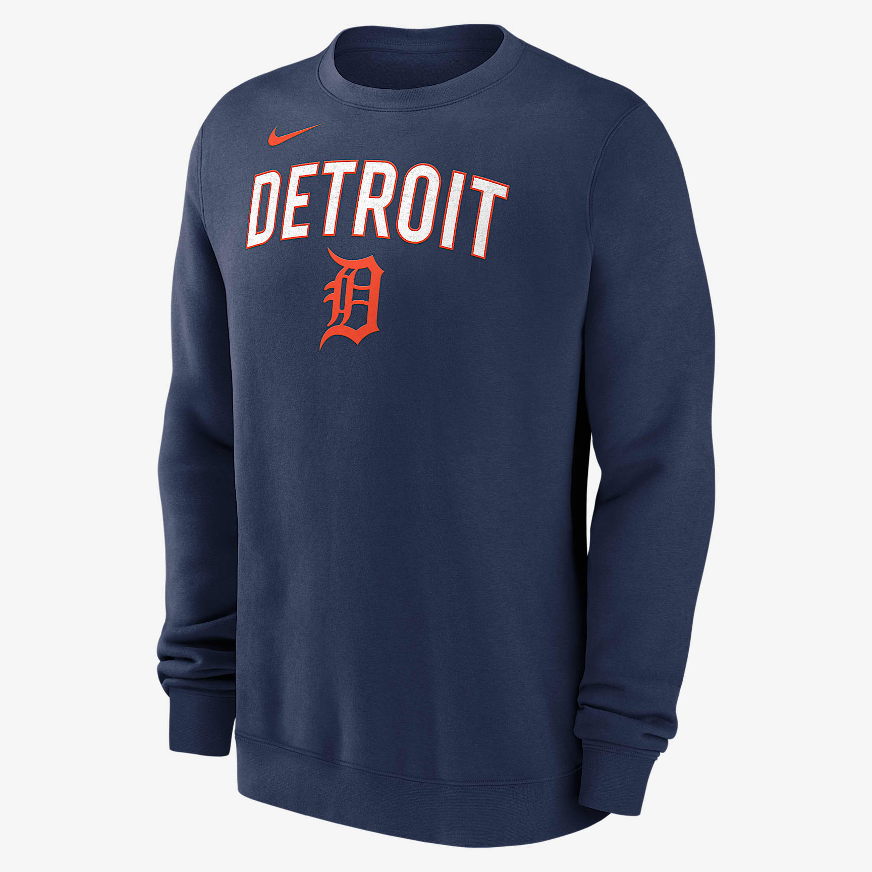 Detroit Tigers Men's Nike MLB Pullover Crew