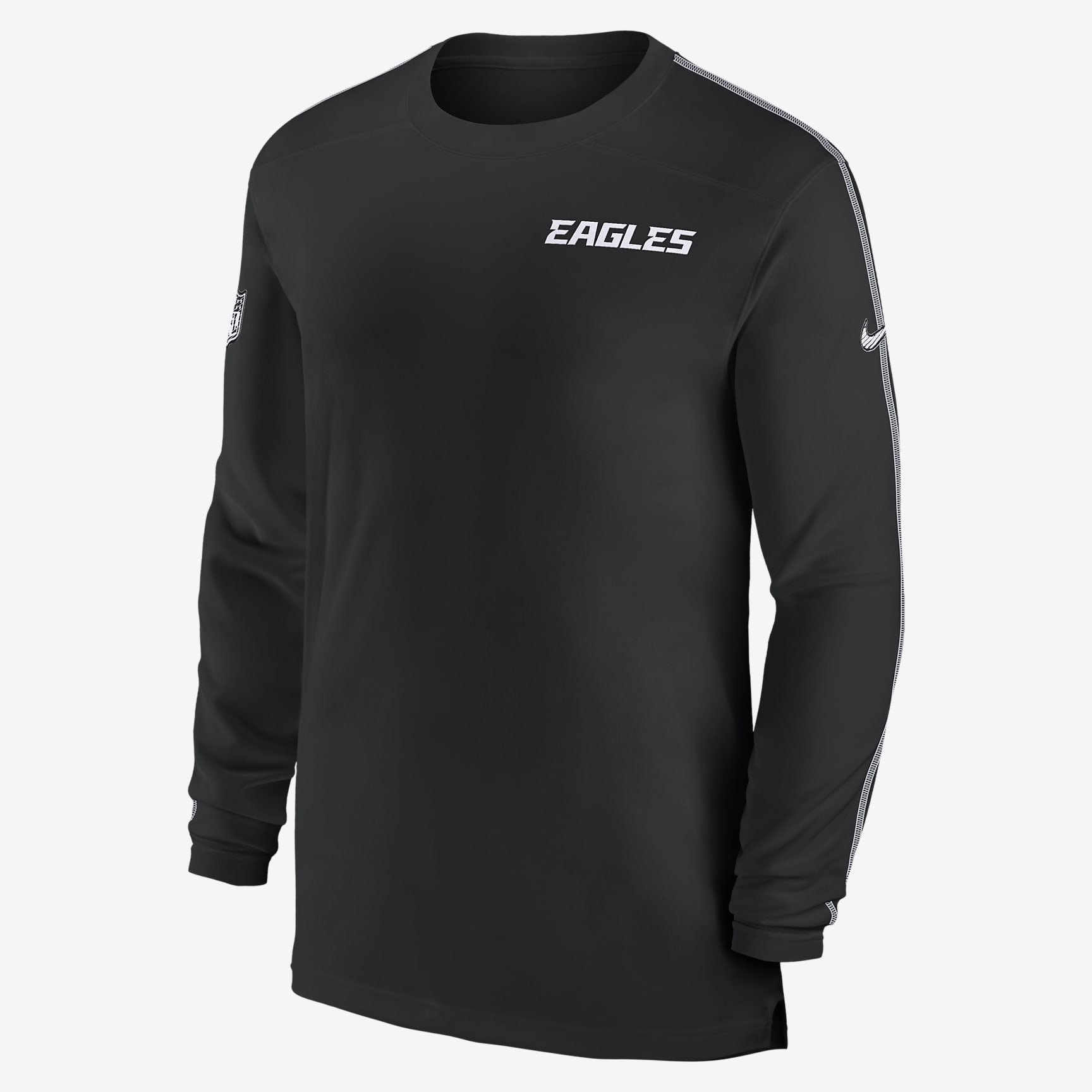 Philadelphia Eagles Sideline Coach Men's Nike Dri-FIT NFL Long-Sleeve Top