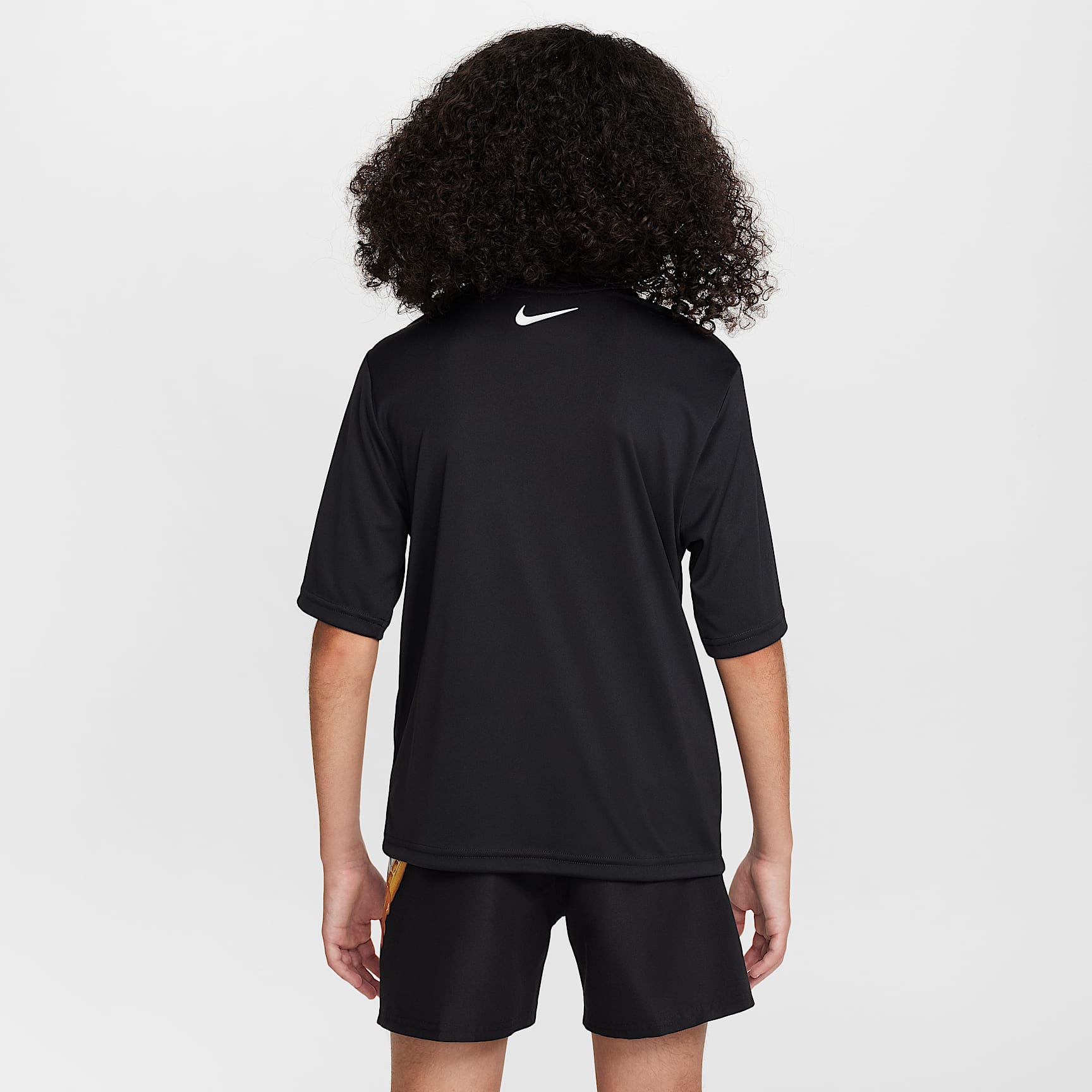 Nike Swim Hydroguard Big Kids' (Boys') Dri-FIT Short-Sleeve Top
