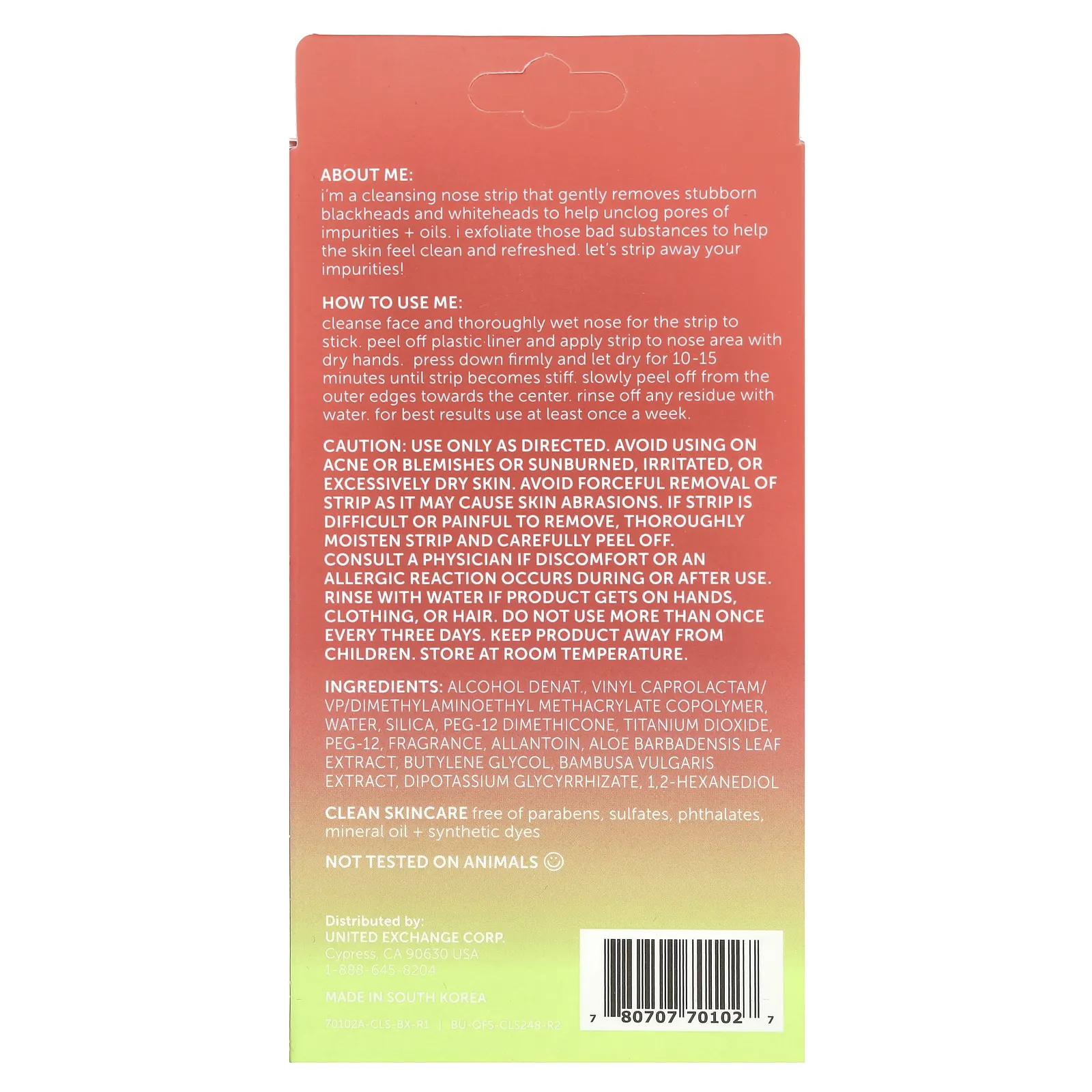 Nu-Pore, очищающие полоски для носа, 3 полоски для носа