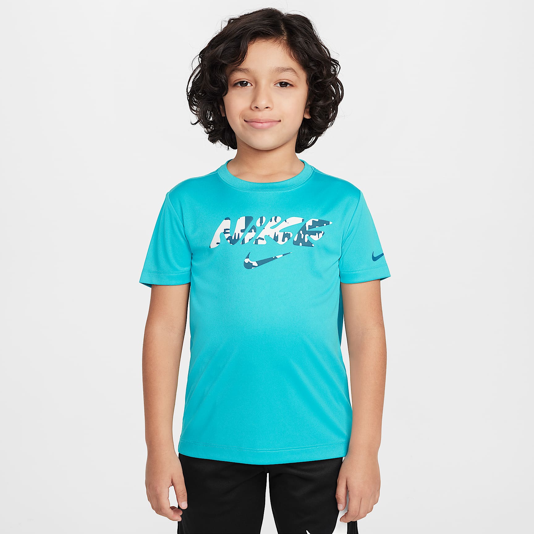 Nike Dri-FIT Little Kids' Multi Bold Graphic Top