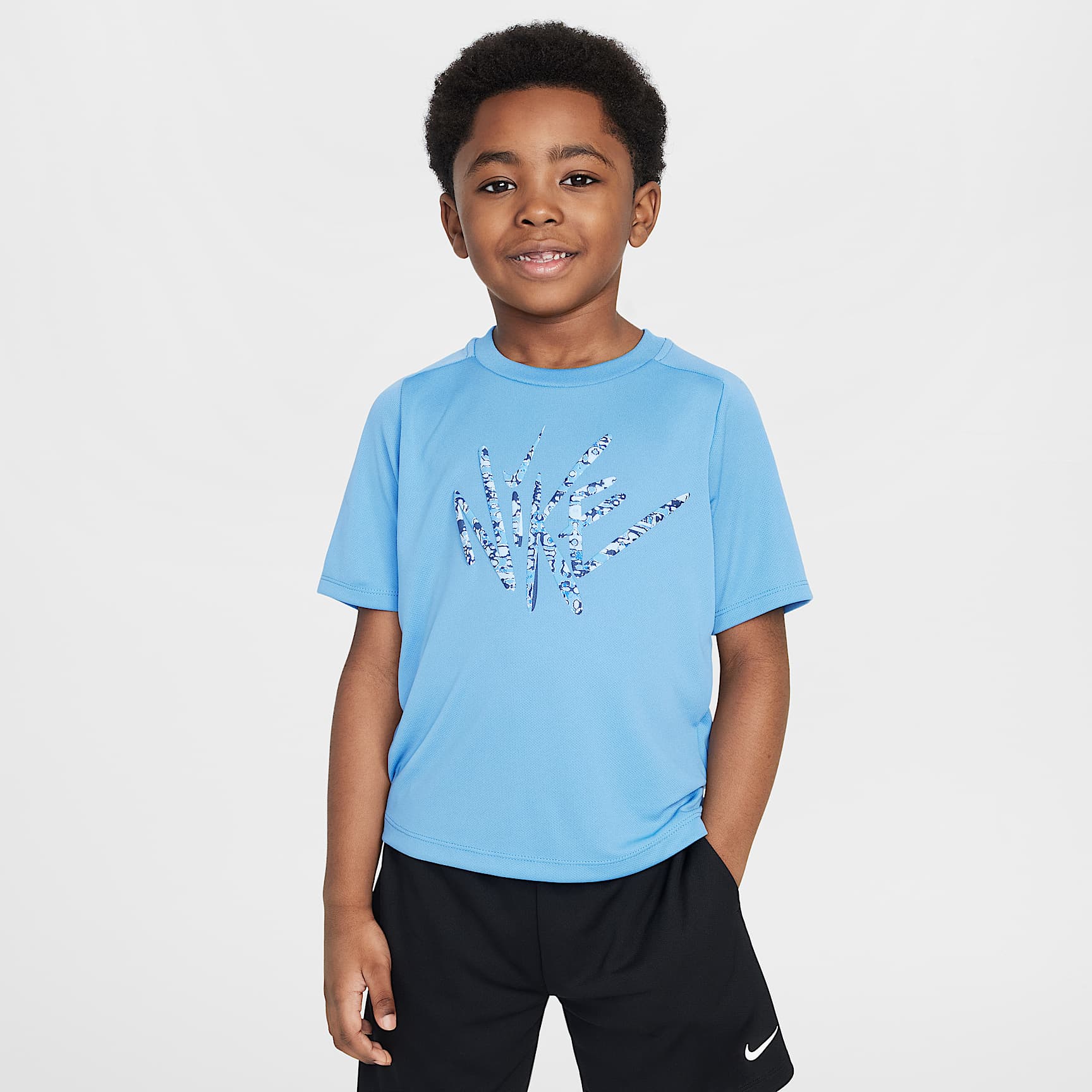 Nike Dri-FIT Little Kids' Bold Move Short Sleeve Top