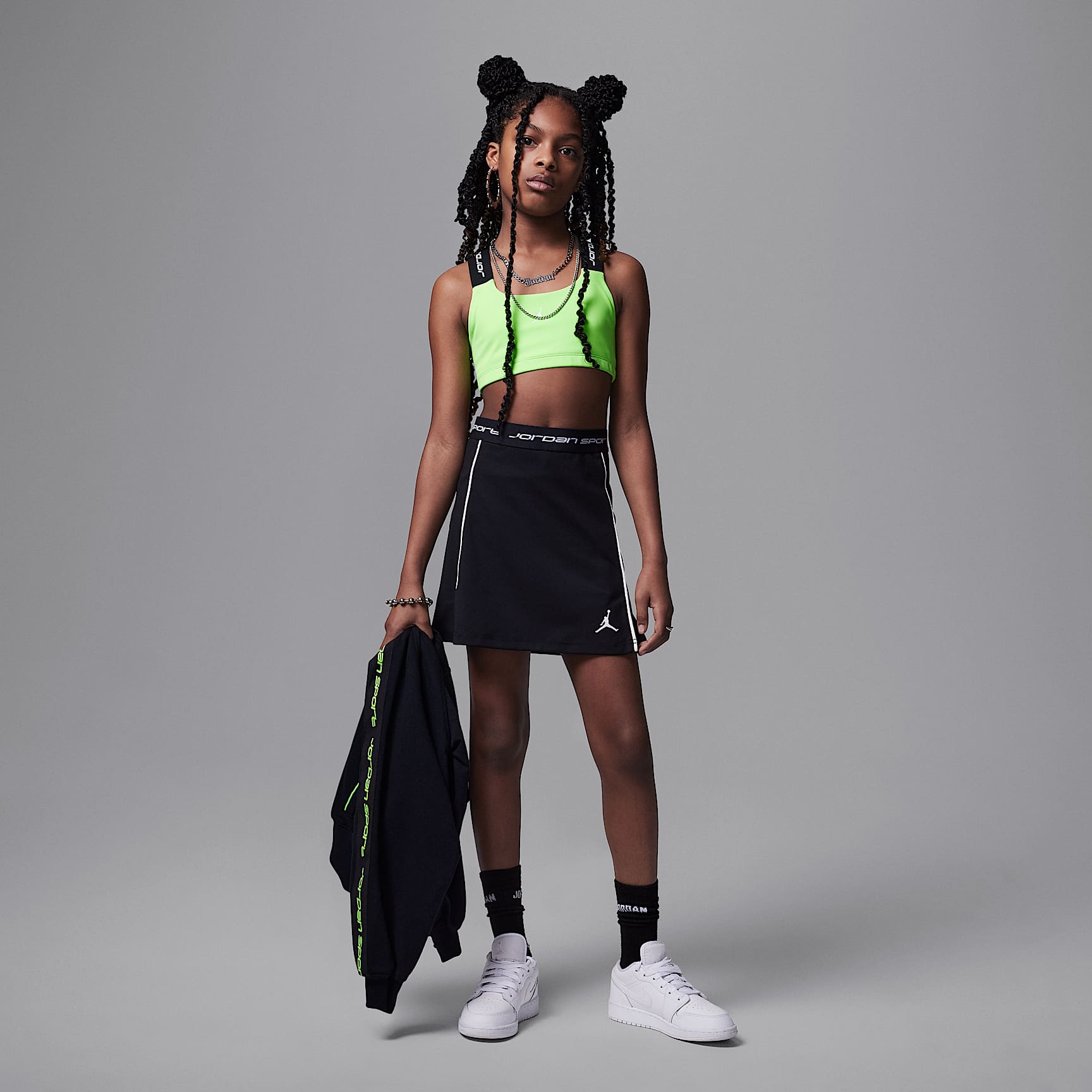 Jordan Dri-FIT Sport Big Kids' Skort