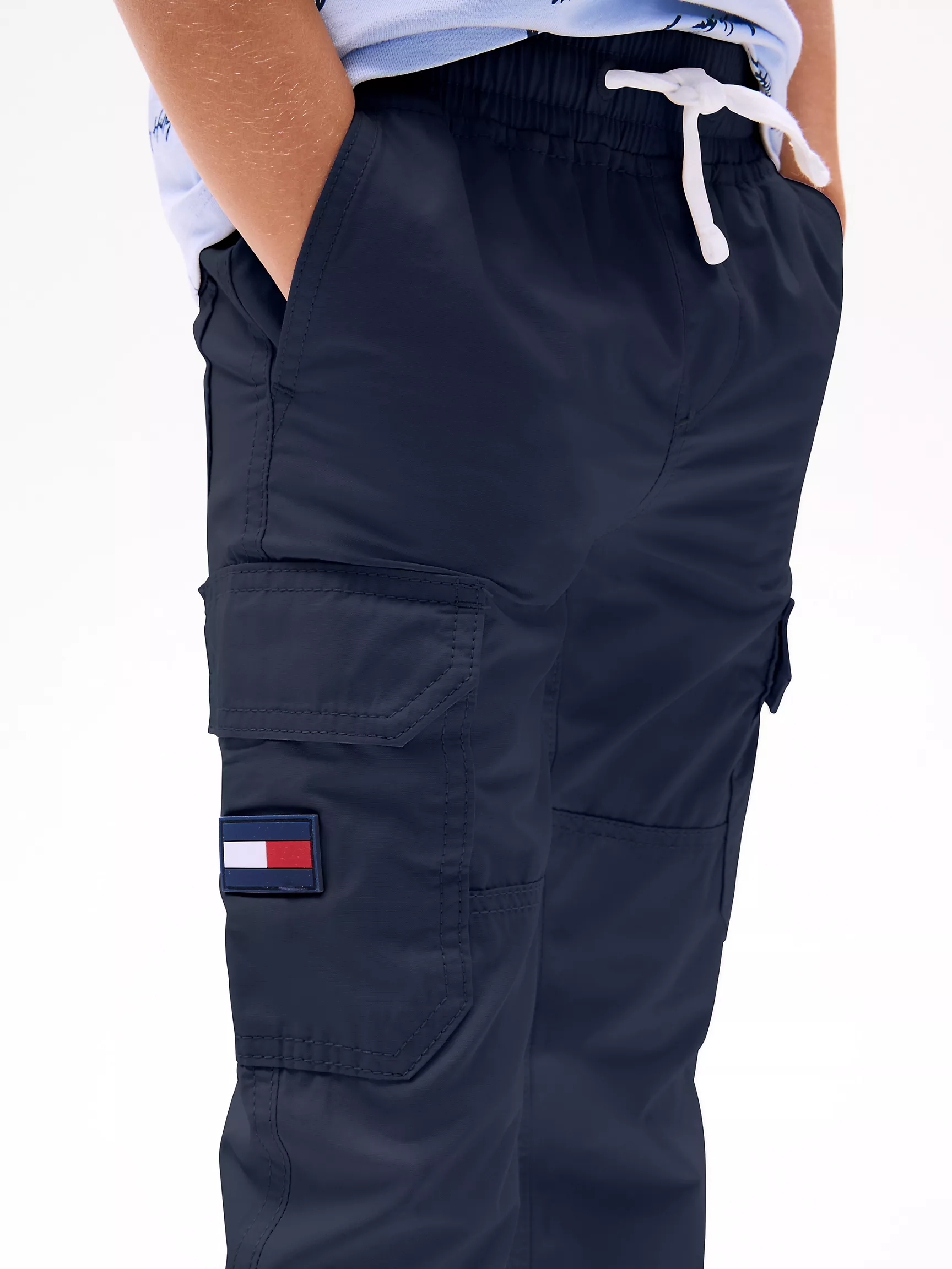 Брюки для мальчика Tommy Hilfiger, Детские эластичные джоггеры-карго