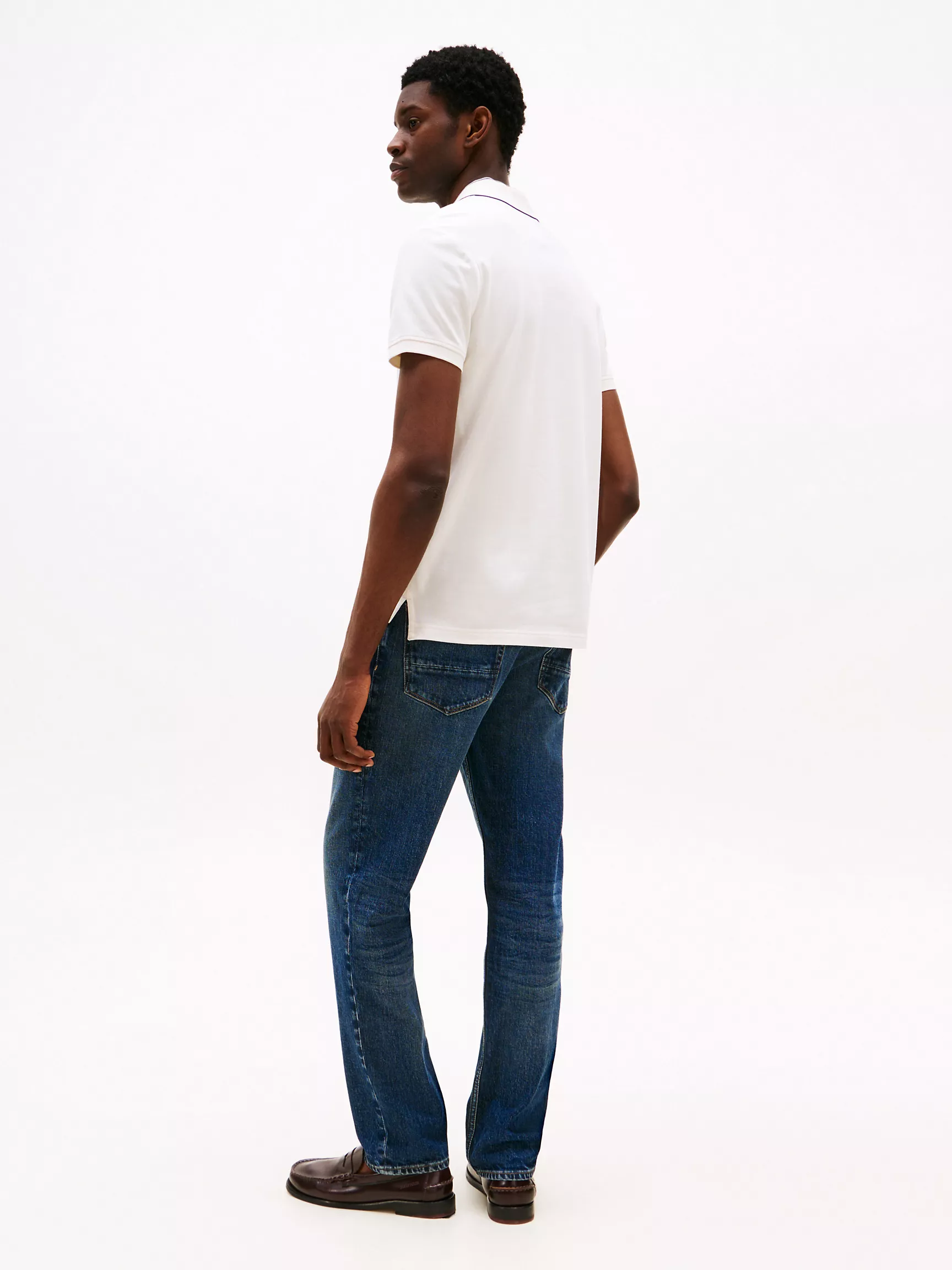 Мужское поло Tommy Hilfiger, Стандартное поло с вышитым логотипом Crest