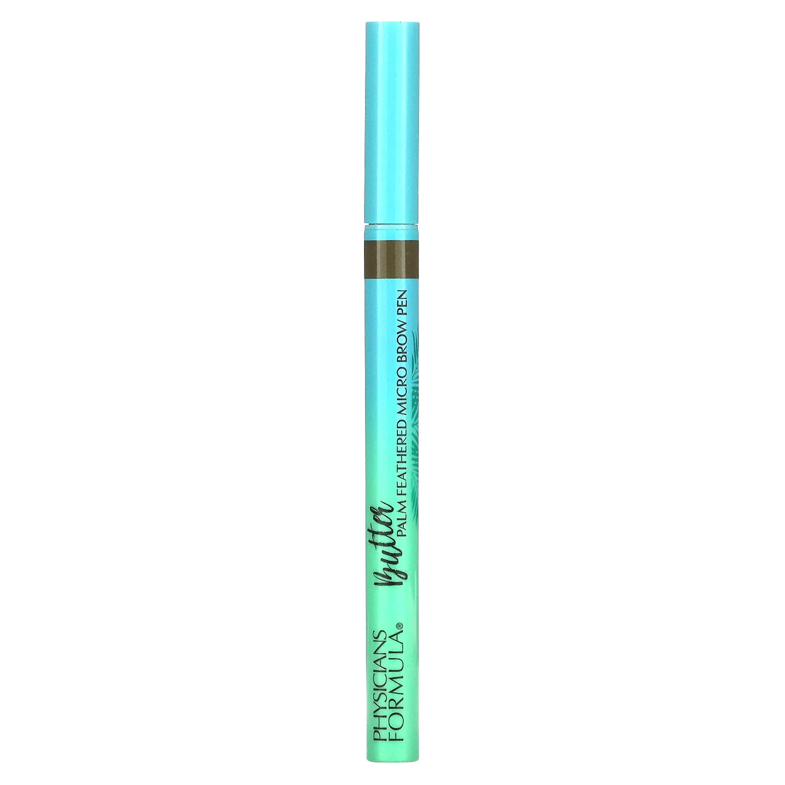 Physicians Formula, Ручка для бровей с перьями Butter Palm, универсальная коричневая, 0,5 мл (0,017 жидк. Унции)