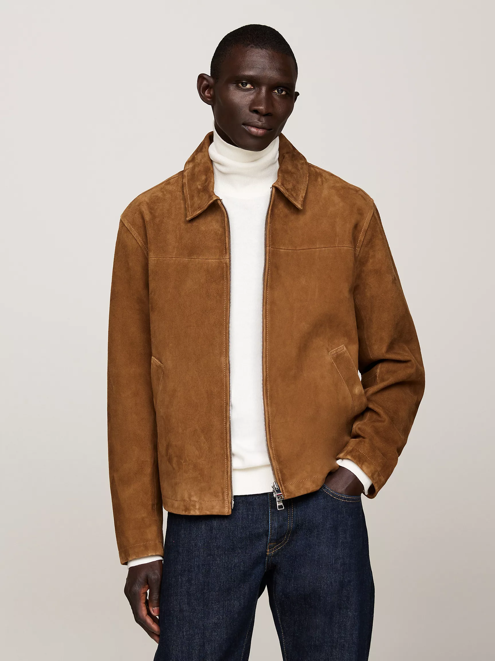 Мужская куртка Tommy Hilfiger, Вельветовая куртка Ivy на молнии