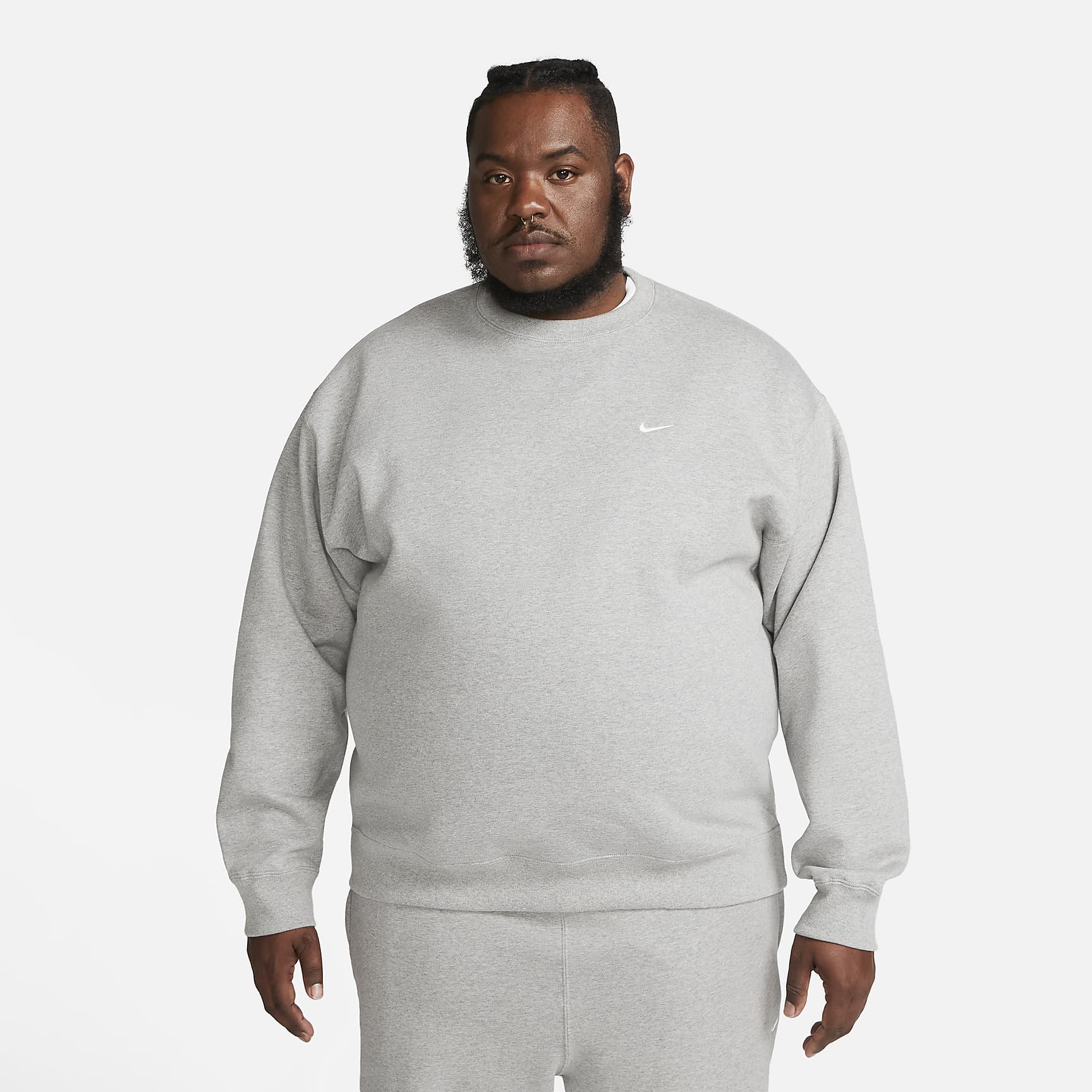 Nike Solo Swoosh Men's Fleece Crew