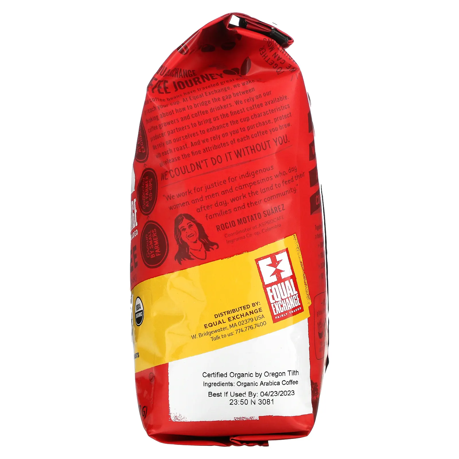 Equal Exchange, органический кофе, для влюбленных, цельные зерна, французская обжарка, 340 г (12 унций)