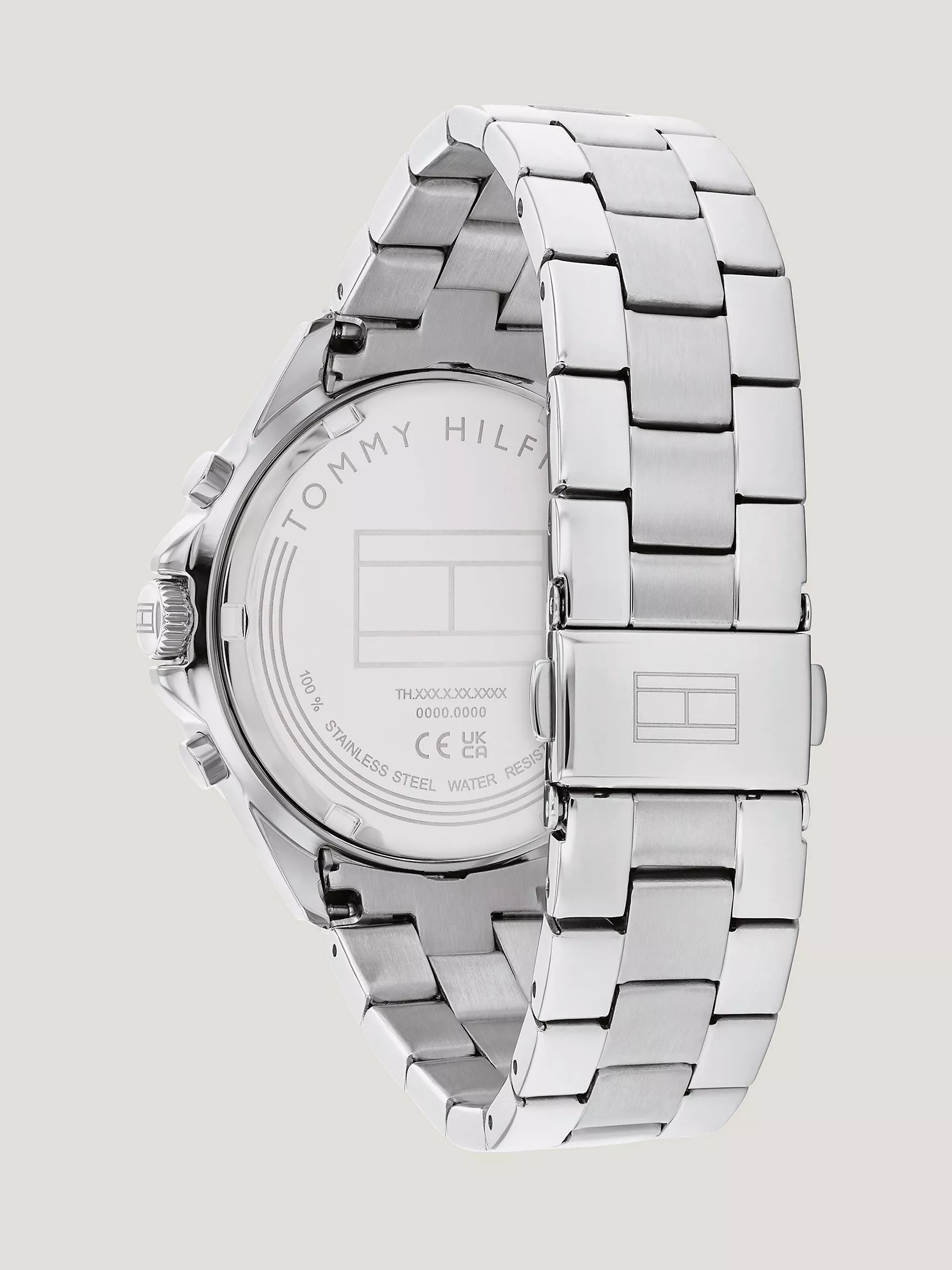 Женские часы Tommy Hilfiger, Часы с дополнительными циферблатами и синим безелем