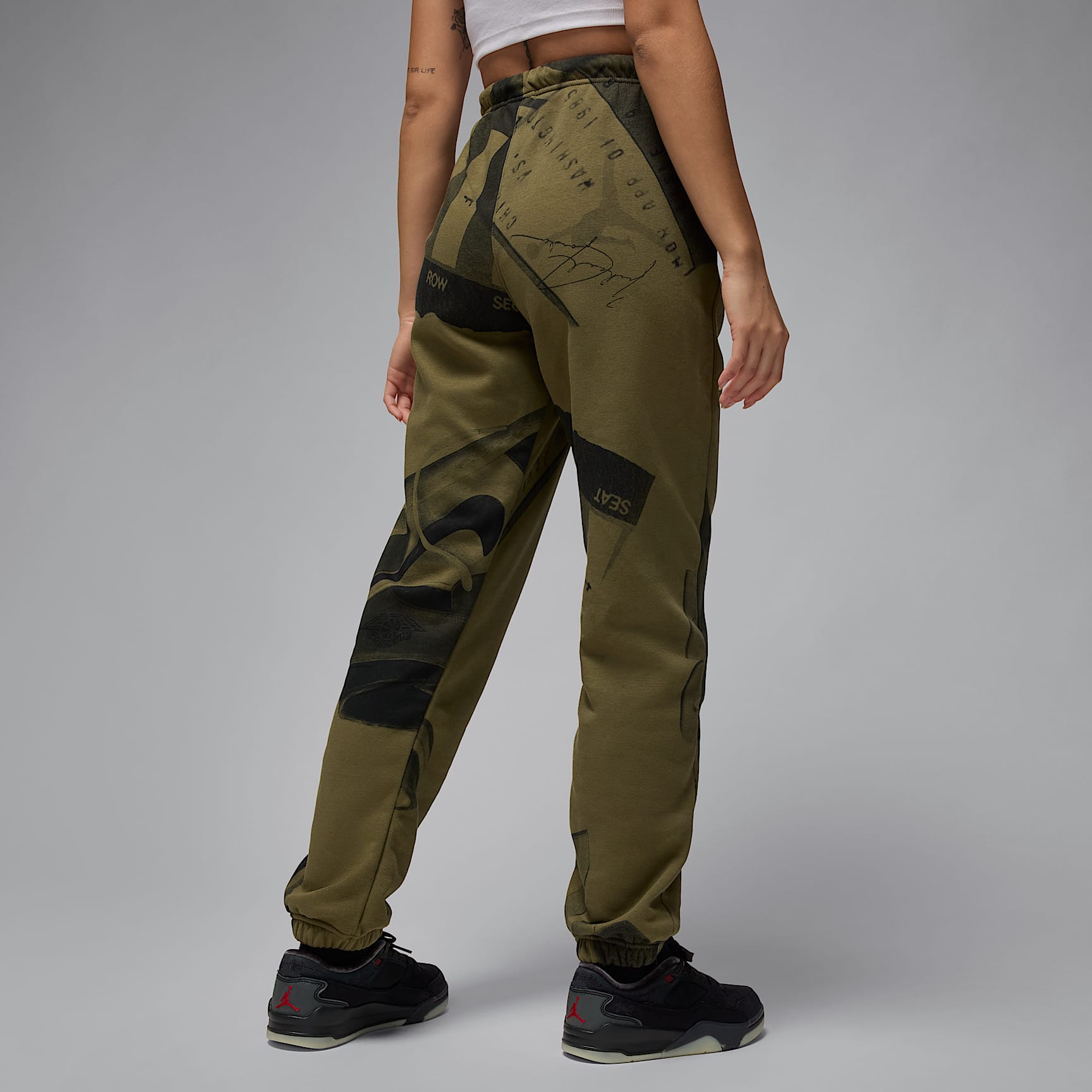 Jordan Brooklyn Fleece Women's Printed Pants