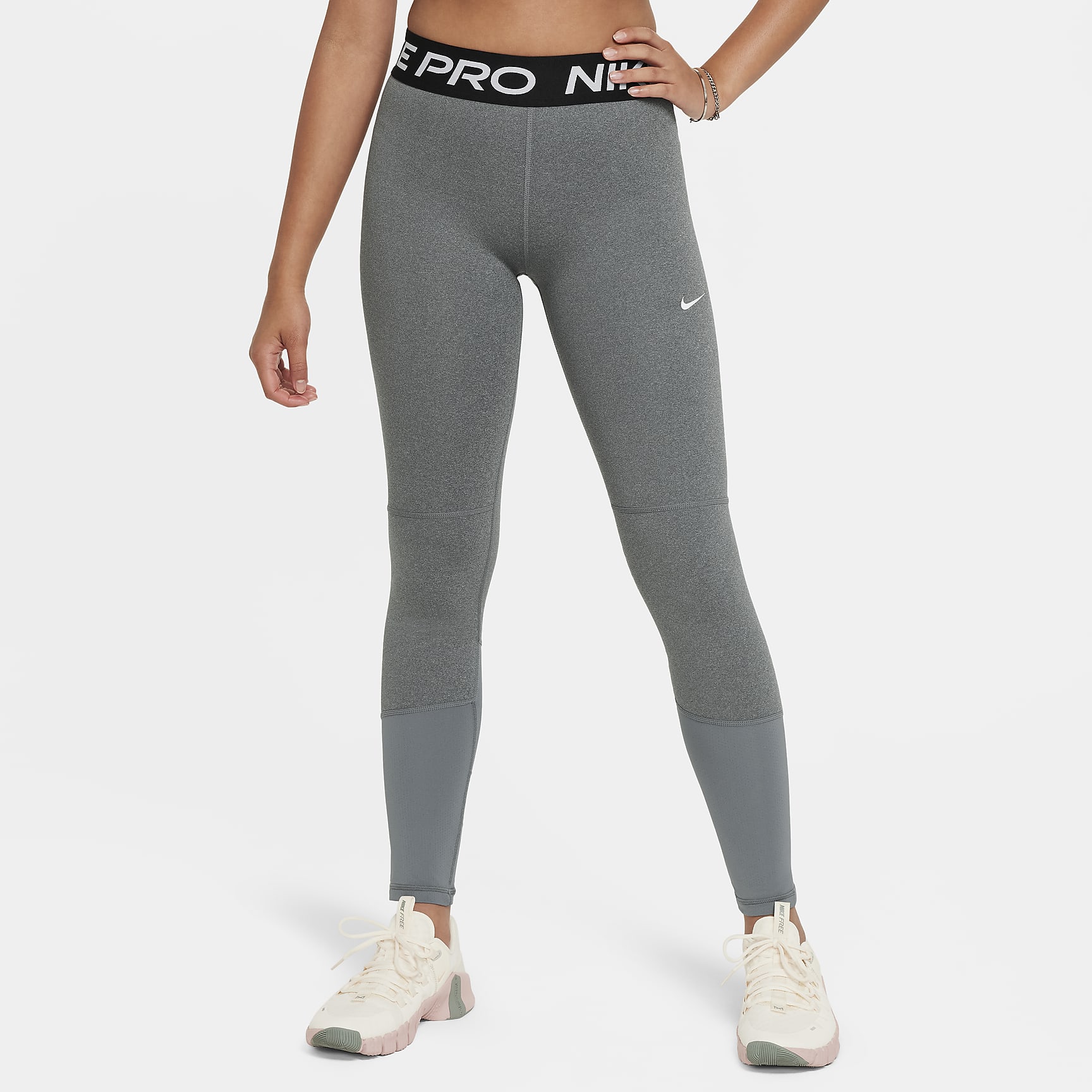 Nike Pro Dri-FIT Big Kids' (Girls') Leggings