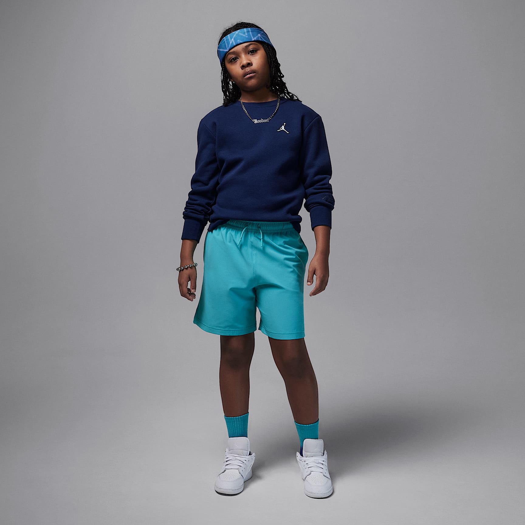 Jordan Big Kids' Jumpman Woven Play Shorts