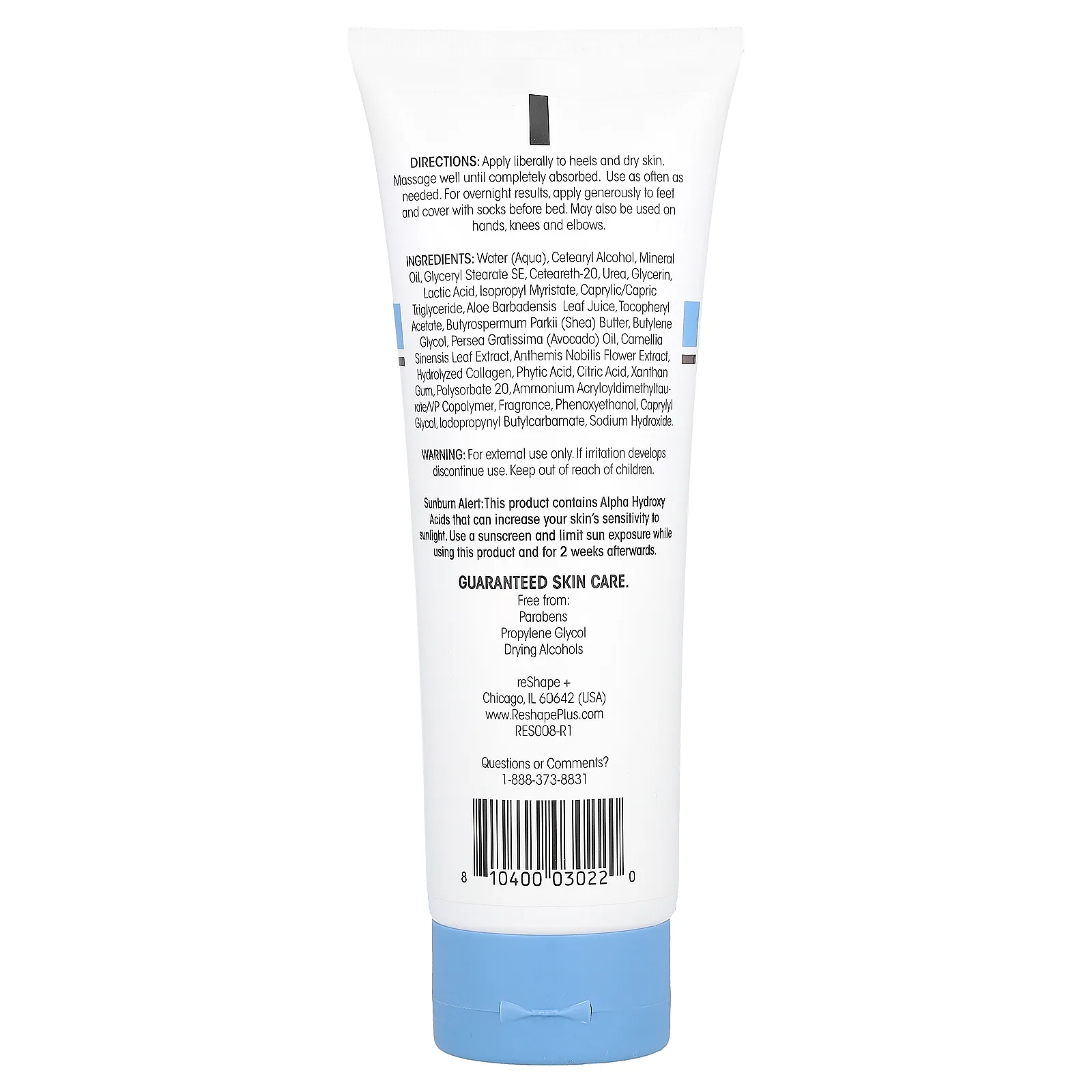 Reshape Plus, Cracked Heel, крем от шероховатых пятен, 237 мл (8 жидк. Унций)