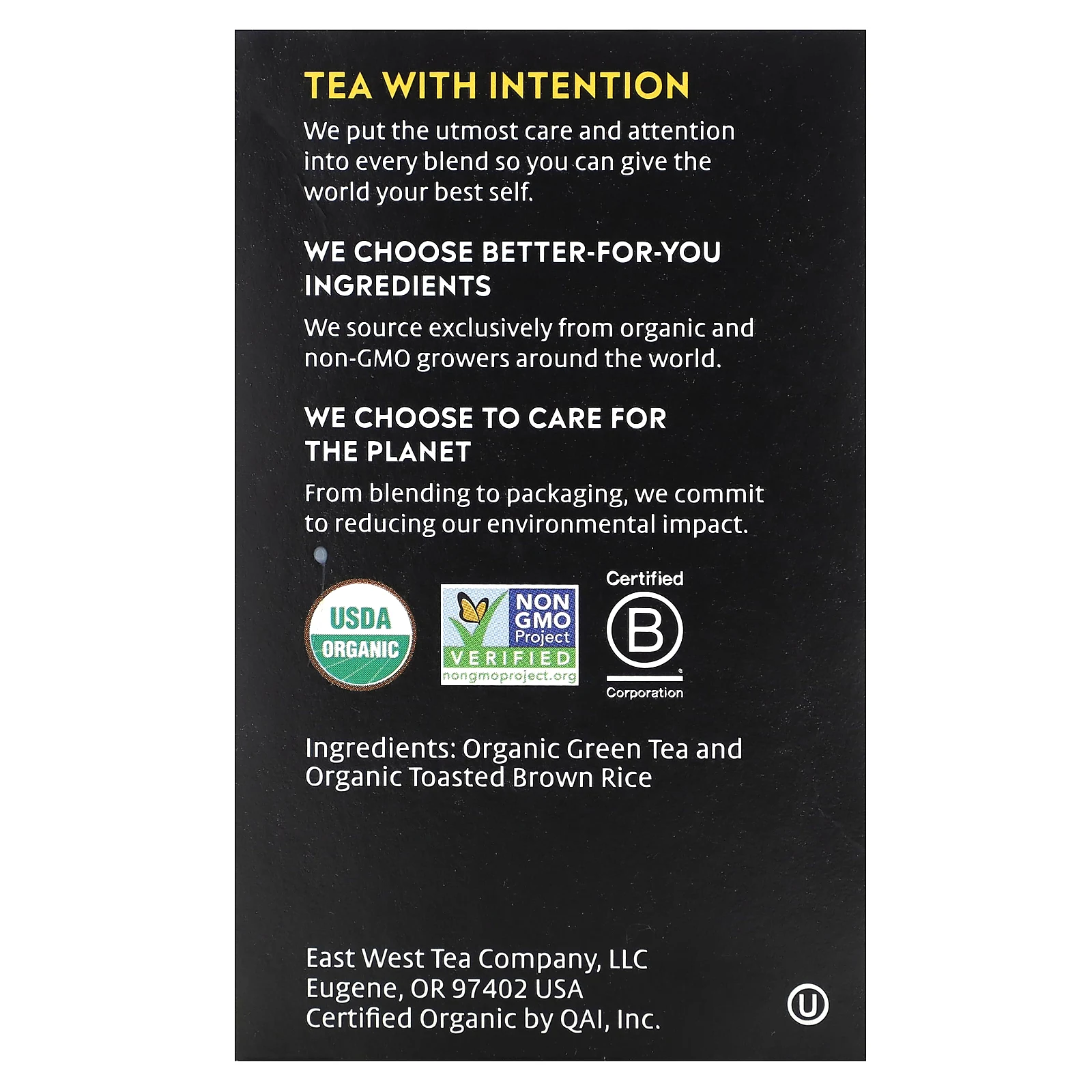 Choice Organic Teas, Зеленый чай, генмайча, 16 чайных пакетиков, 29 г (1,02 унции)