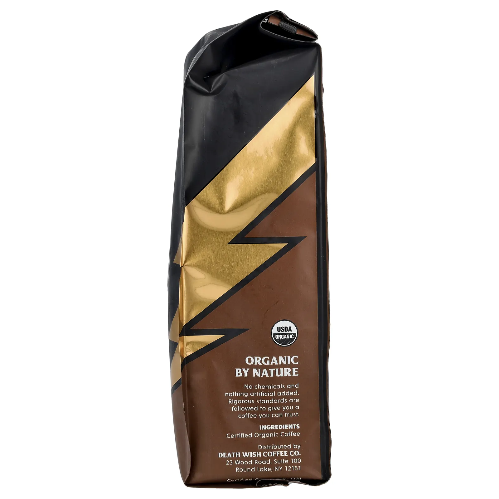 Death Wish Coffee, молотый, средняя обжарка, 454 г (16 унций)