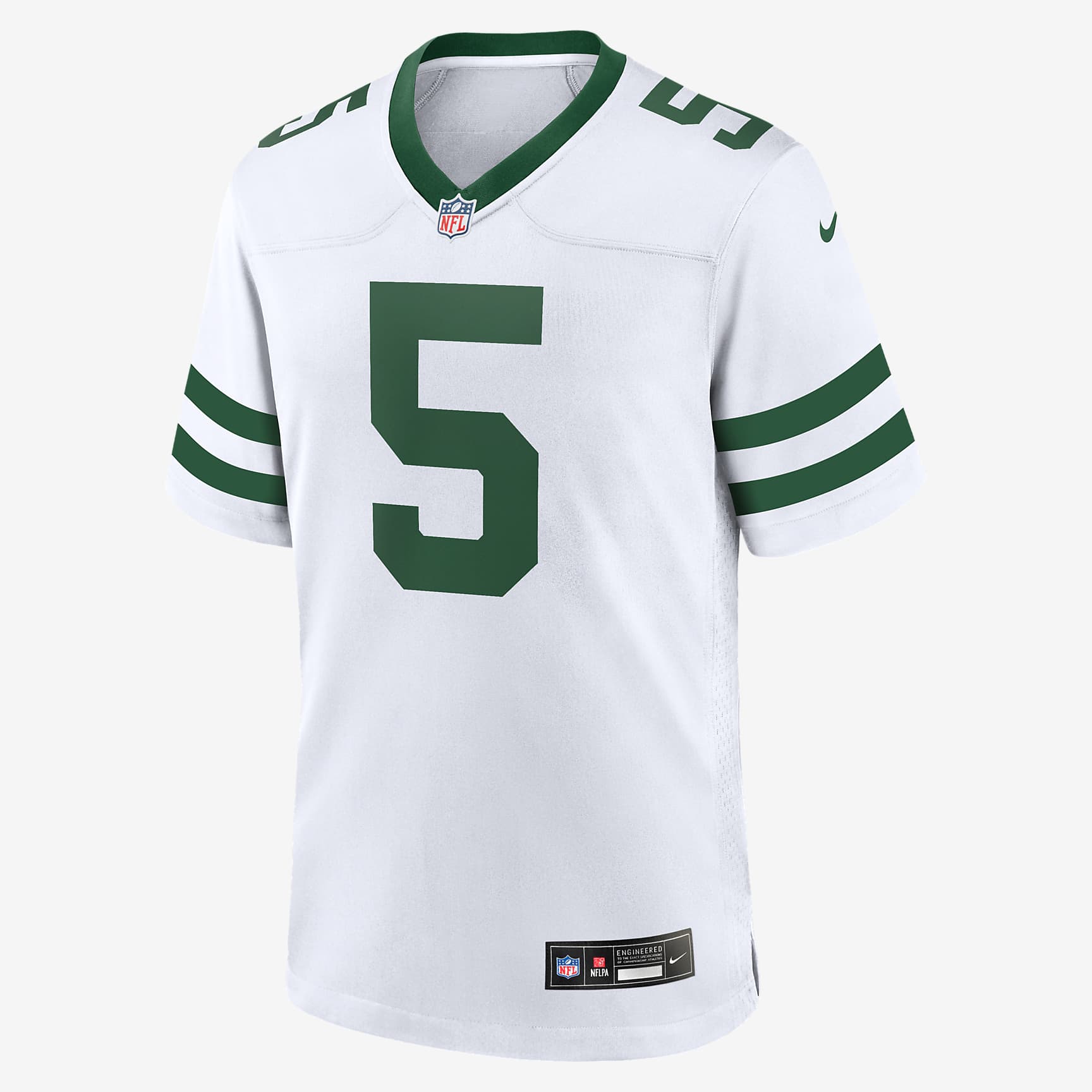 Garrett Wilson New York Jets Men's Nike NFL Game Football Jersey