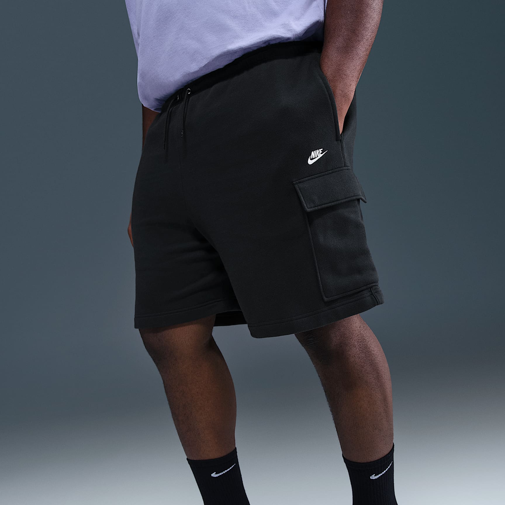 Nike Club Men's Fleece Cargo Shorts