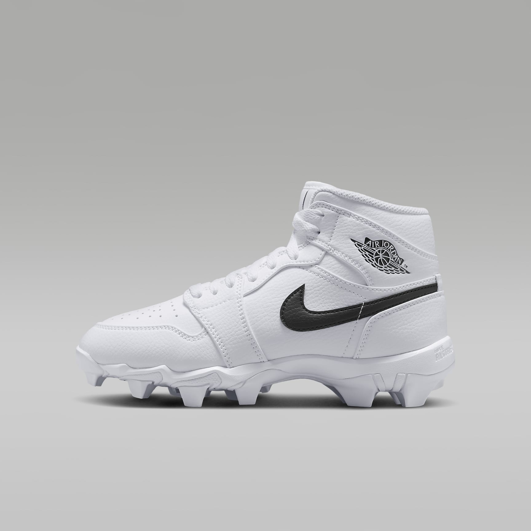 Jordan 1 Mid Little/Big Kids' Cleats