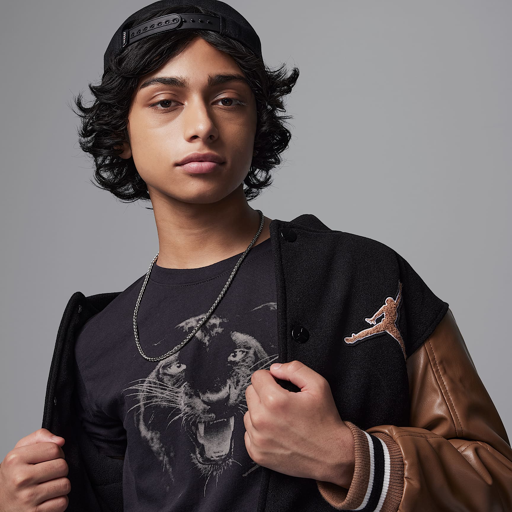 Air Jordan 3 Big Kids' Jordan Panther Graphic T-Shirt