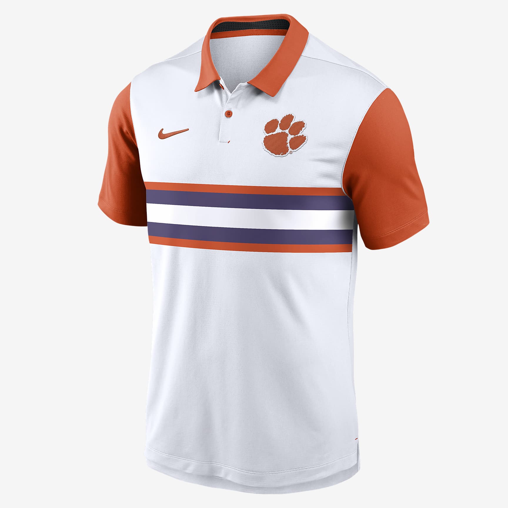 Clemson Tigers Primetime Campus Vapor Men's Nike Dri-FIT College Polo
