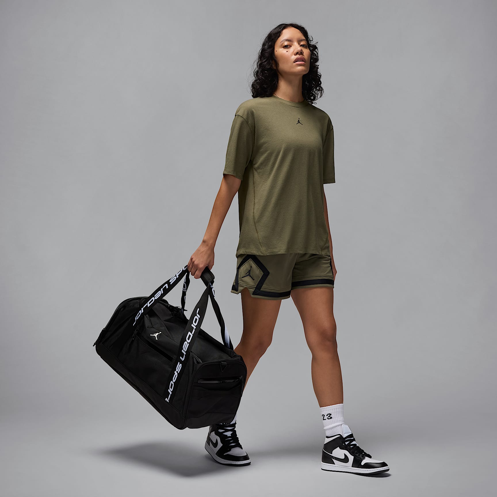 Jordan Sport Women's Diamond Short-Sleeve Top