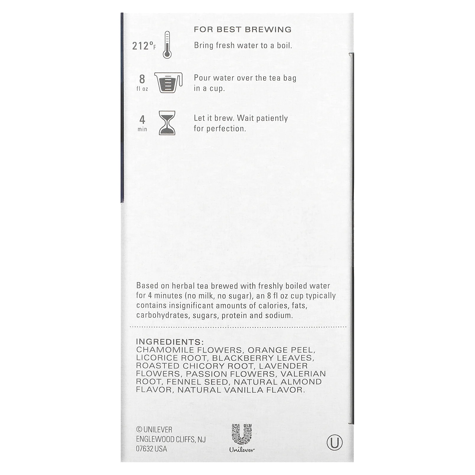 Tazo Teas, Dream, травяной чай, 20 чайных пакетиков, 40 г (1,41 унции)