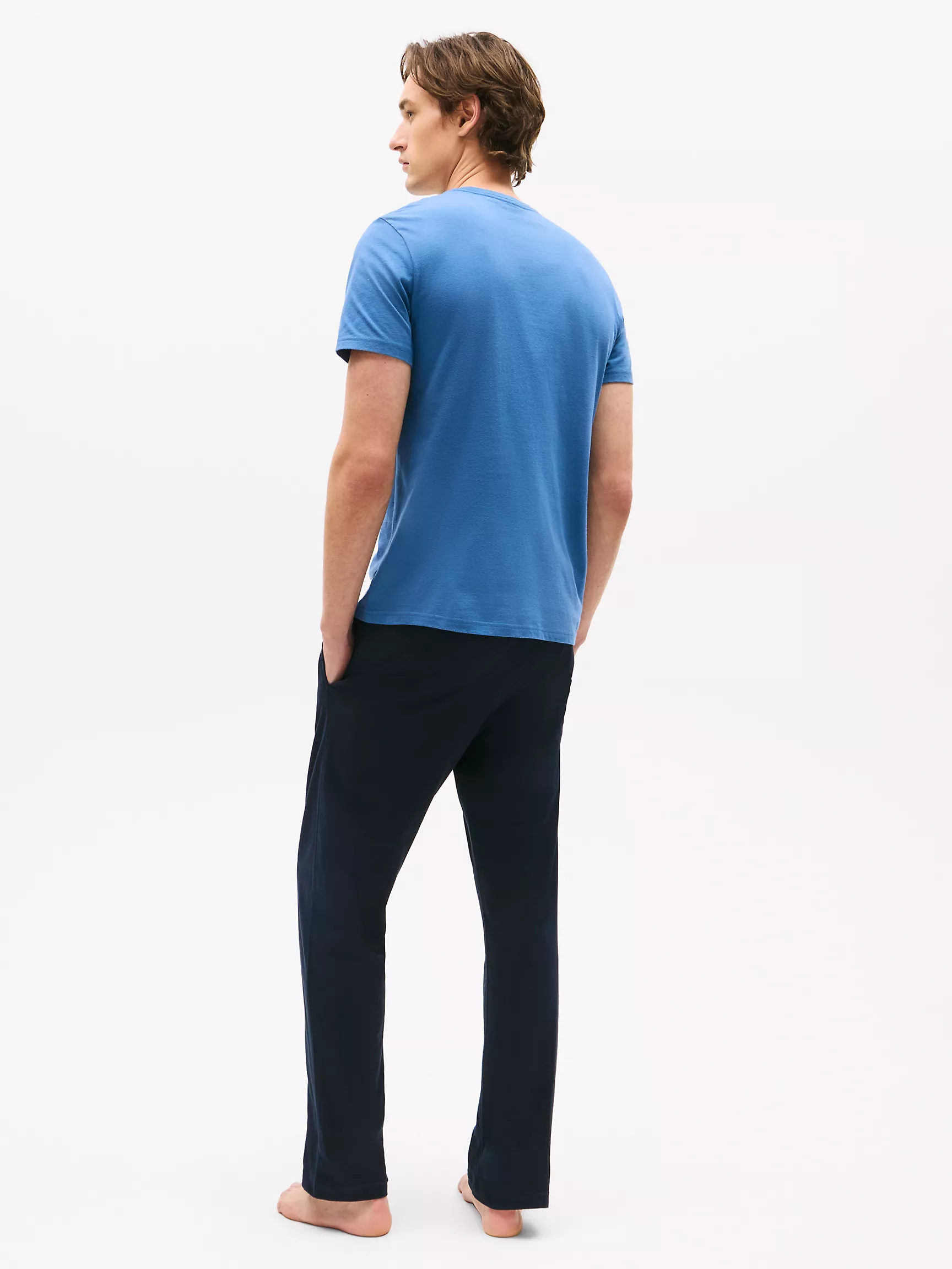 Мужское нижнее белье Tommy Hilfiger, Классические хлопковые футболки с круглым вырезом (набор 3 шт.)