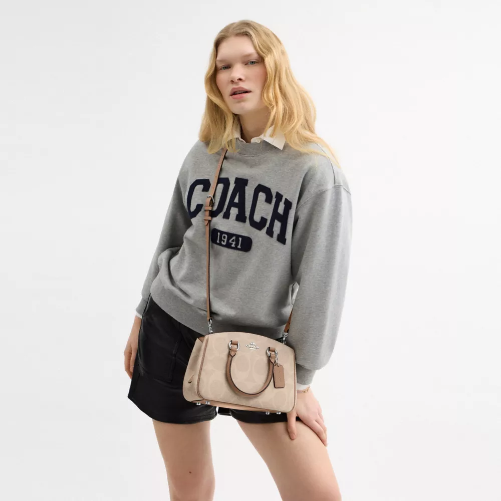 Сумка COACH Savannah Small Carryall Bag In Signature Canvas
