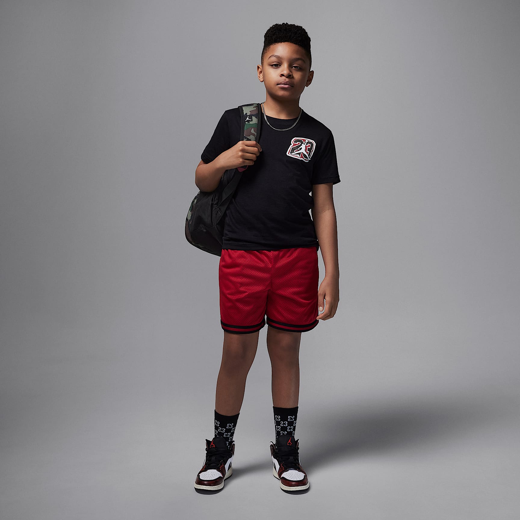 Jordan Big Kids' Jersey Collage T-Shirt