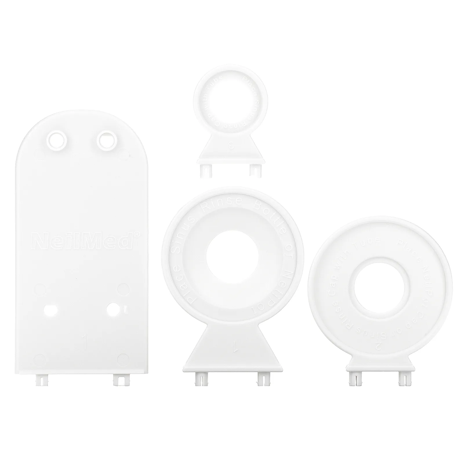 NeilMed, NasaDock Plus, подставка для саше, белая, 1 штатив NasaDock Plus