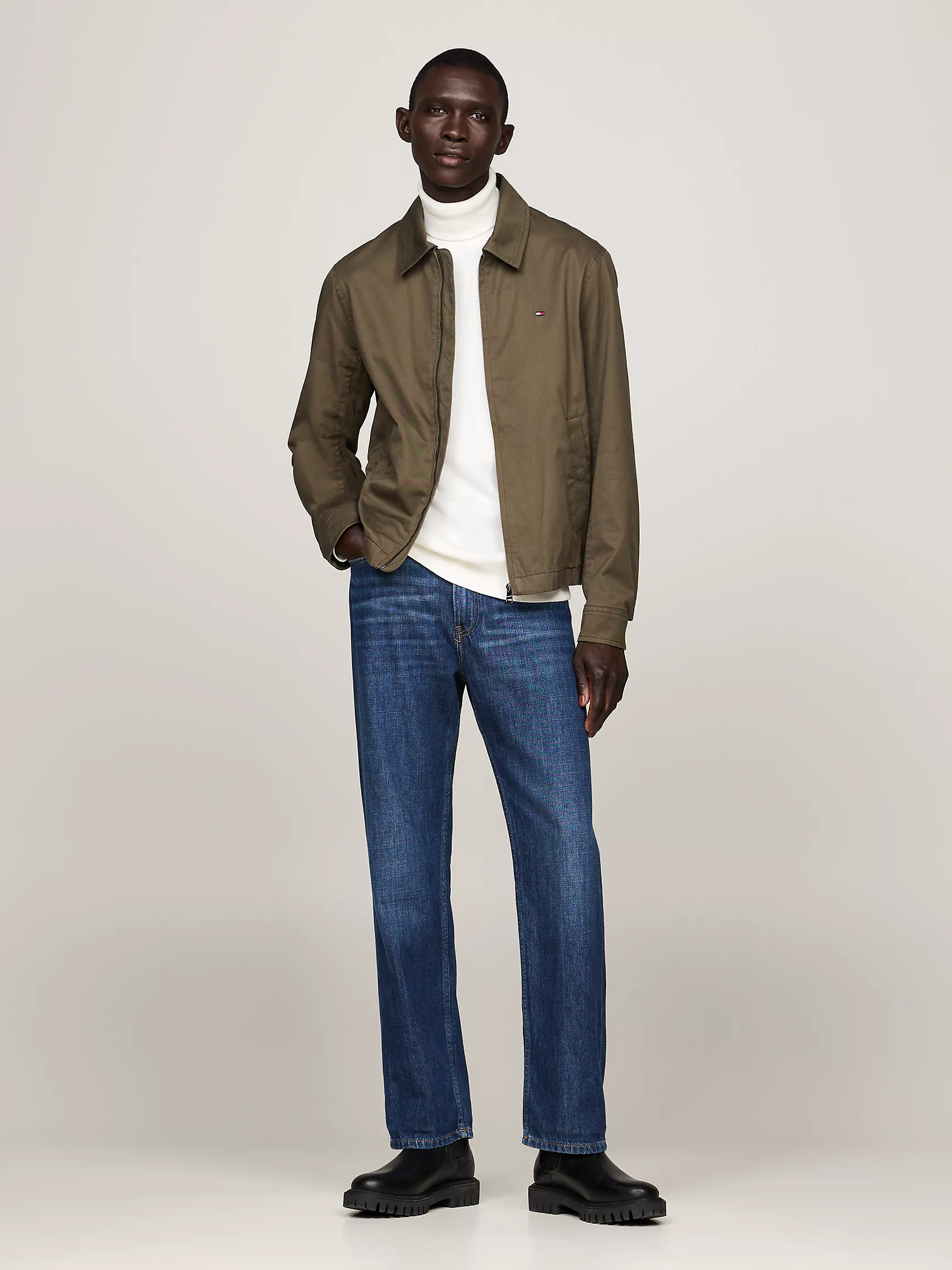 Мужская куртка Tommy Hilfiger, Хлопковая куртка Ivy на молнии