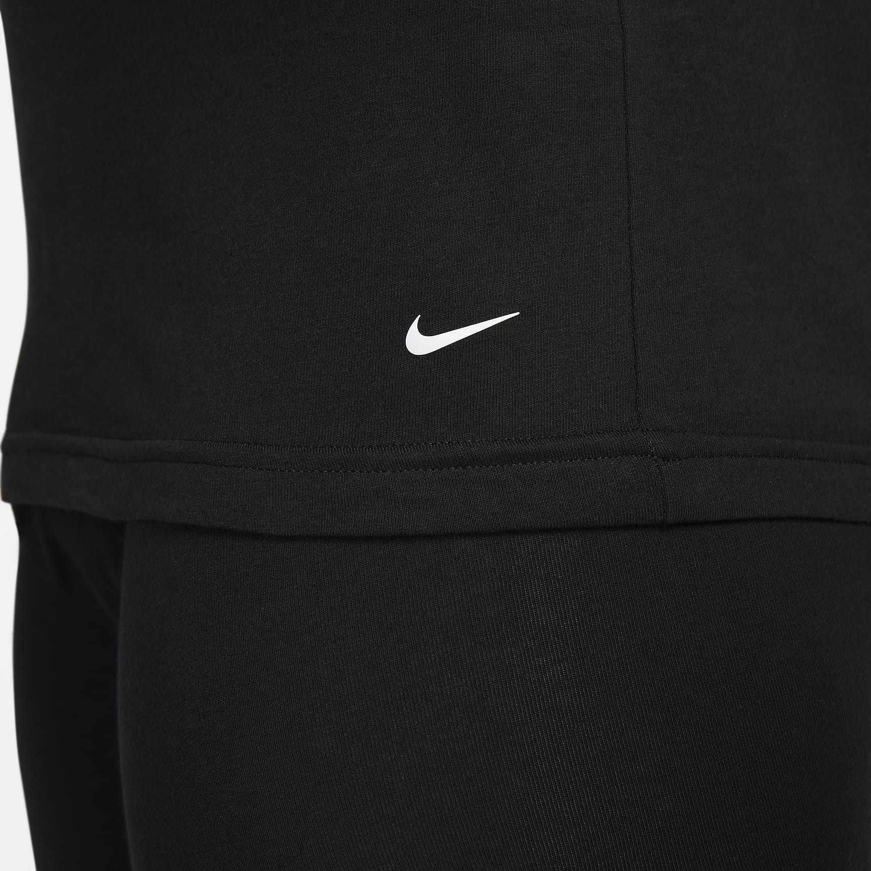 Nike Dri-FIT Essential Cotton Stretch Men's Slim Fit Crew Neck Undershirt (2-Pack)