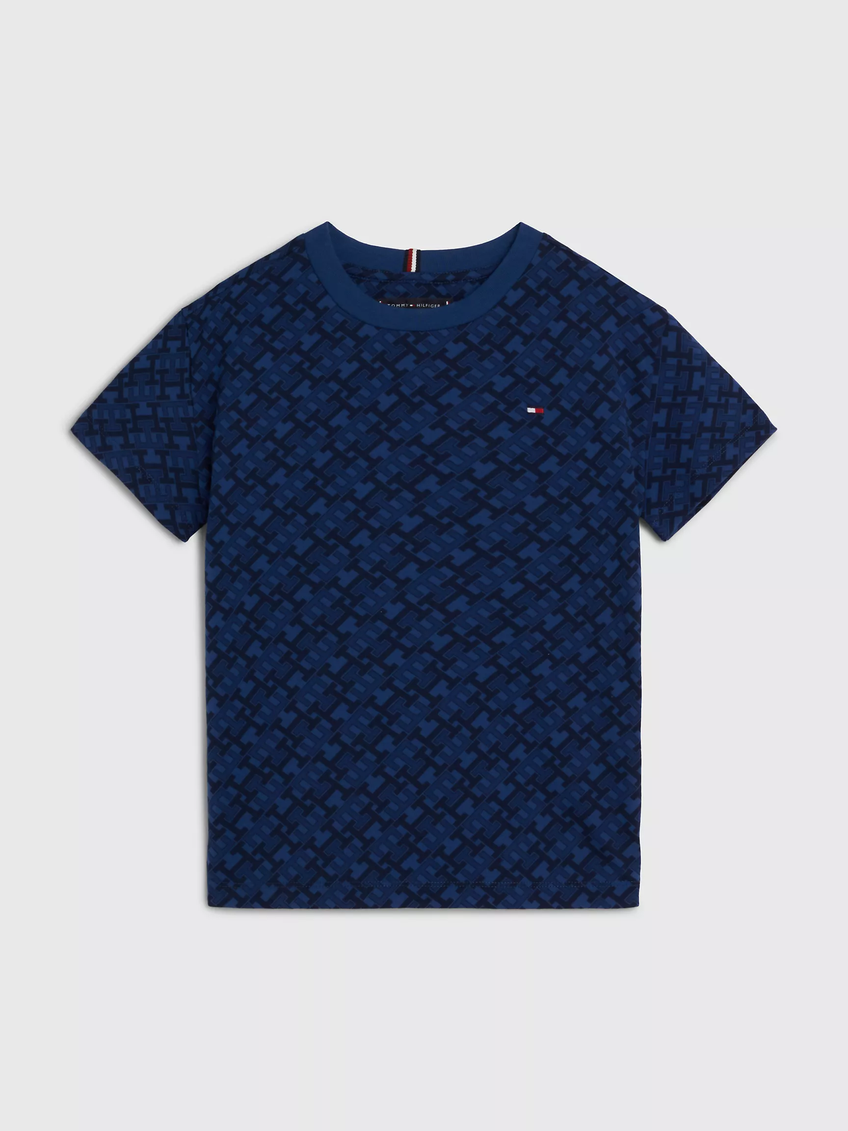 Футболка Tommy Hilfiger для мальчиков, Детская футболка с монограммным логотипом TH
