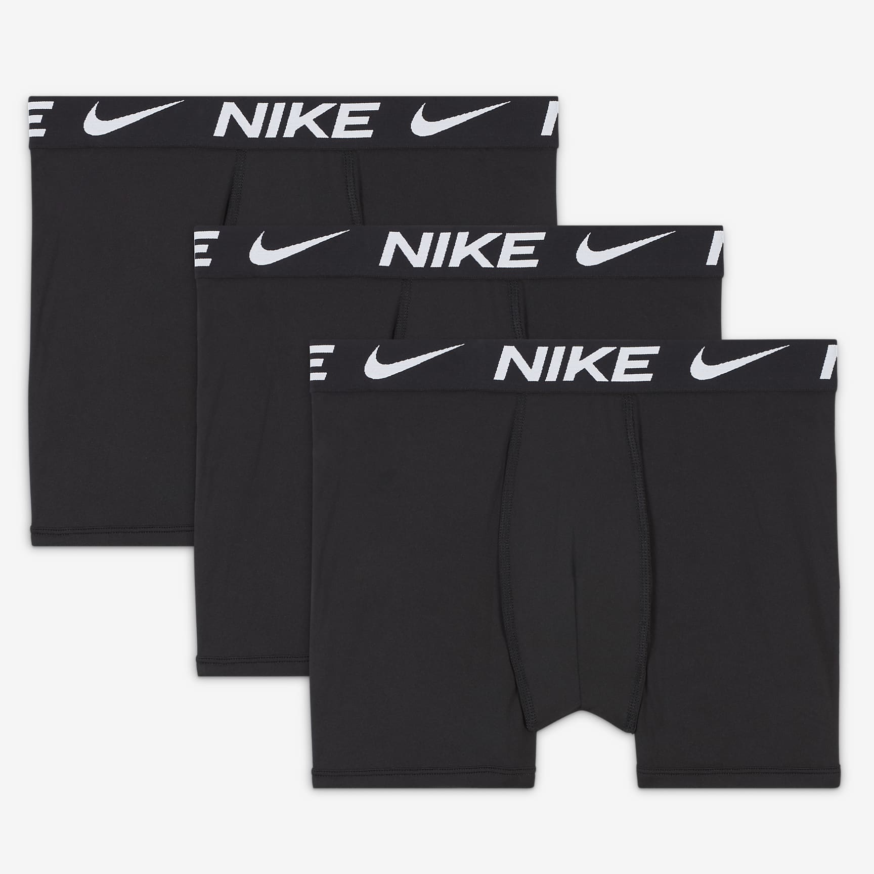 Nike Dri-FIT Essentials Big Kids' Boxer Briefs (3-Pack)