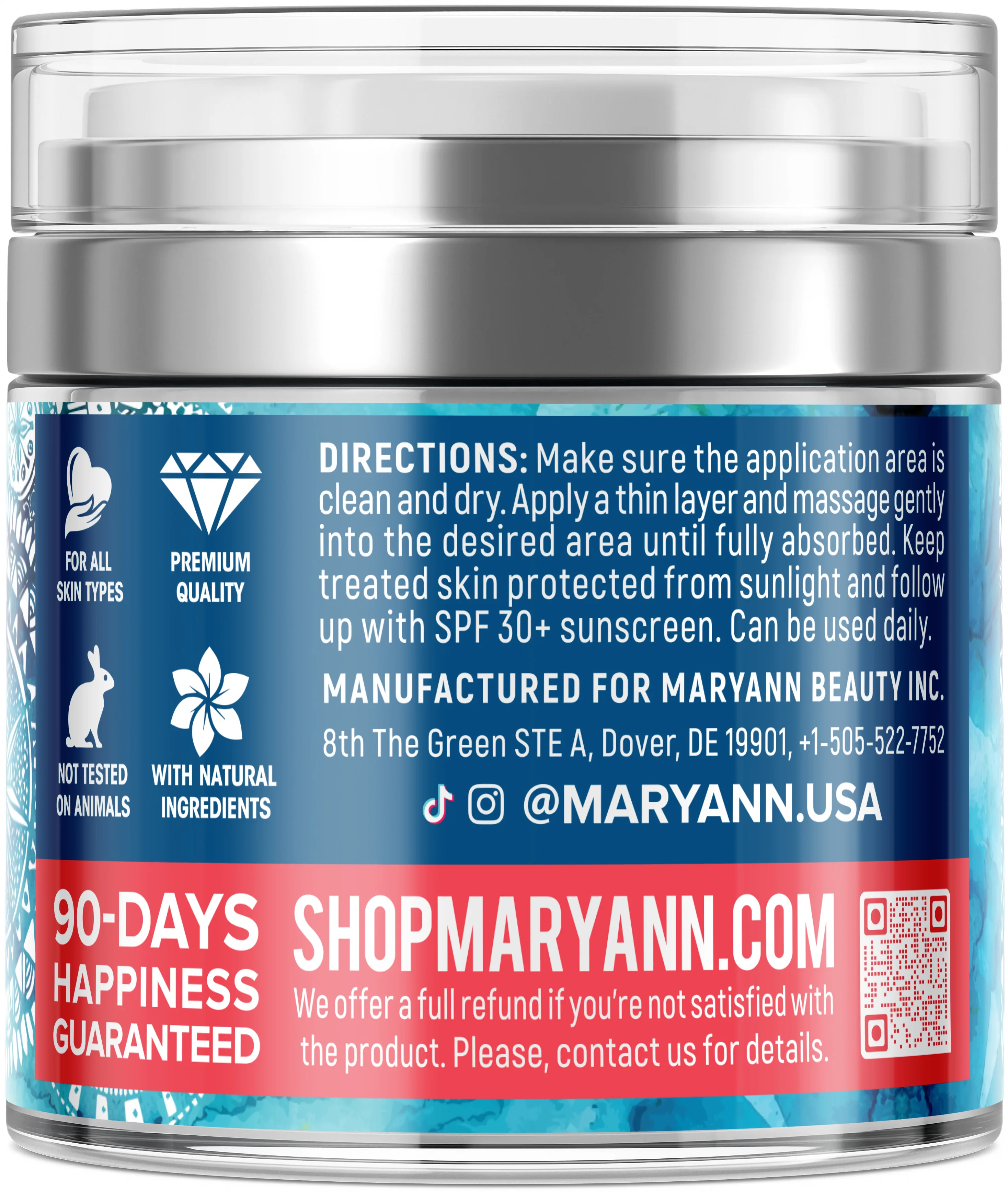 Maryann Organics, Radiance, комплекс витаминов C, ретинол и антиоксиданты, 50 мл (1,7 жидк. Унции)